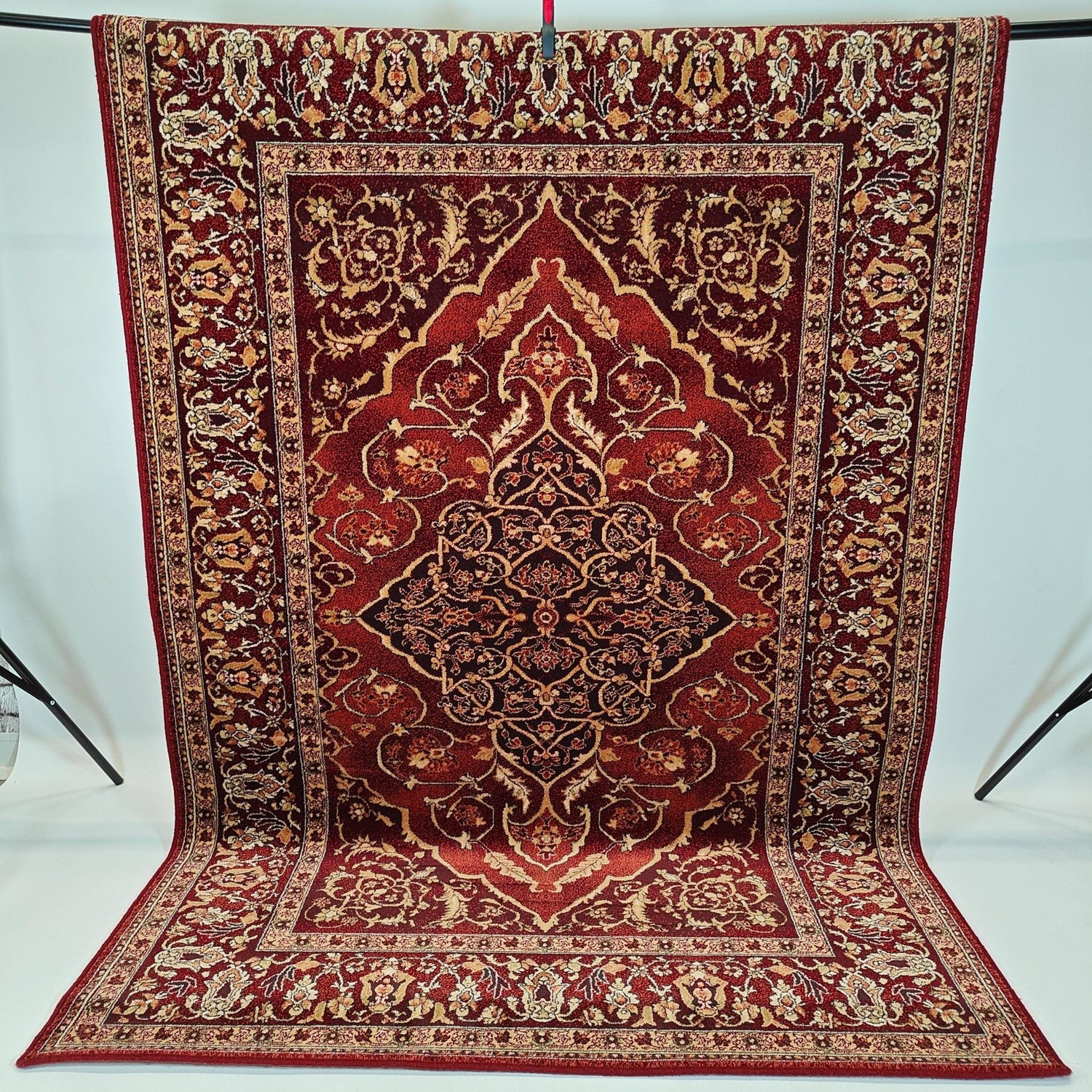 itämainen värikäs villamatto