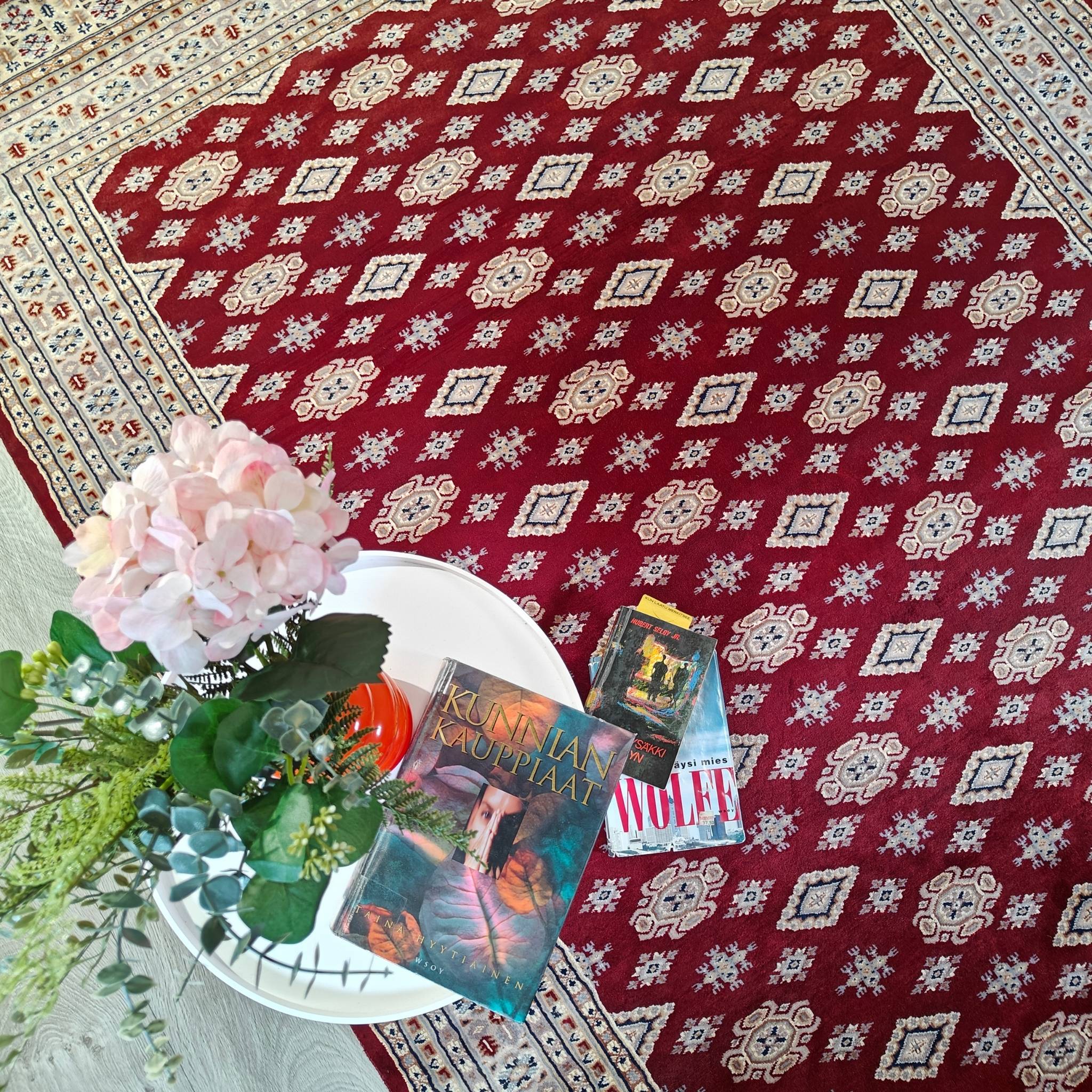 Aito itämainen matto – opas Pakistanilaisiin käsinsolmittuihin villamattoihin