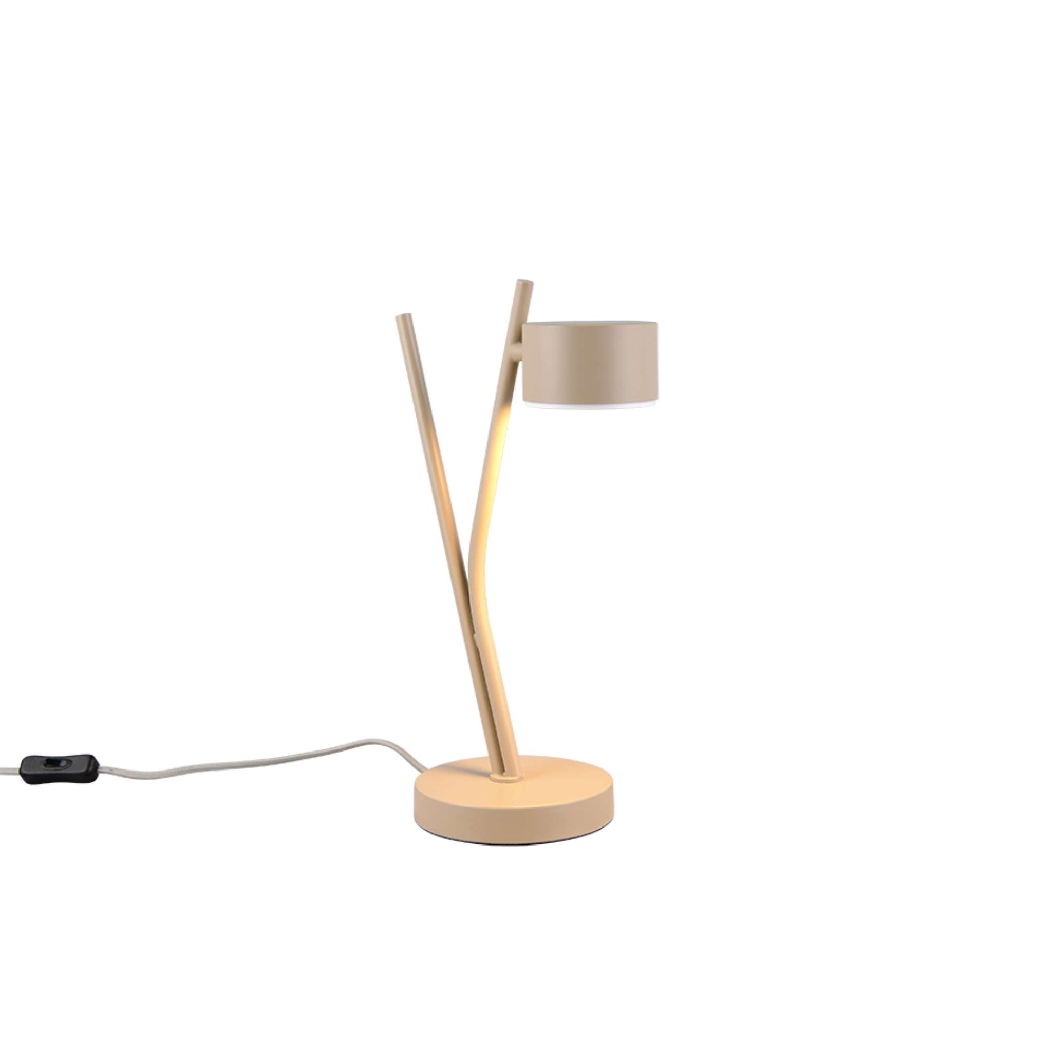 TRIO Coda table lamp GX53 - warm beige