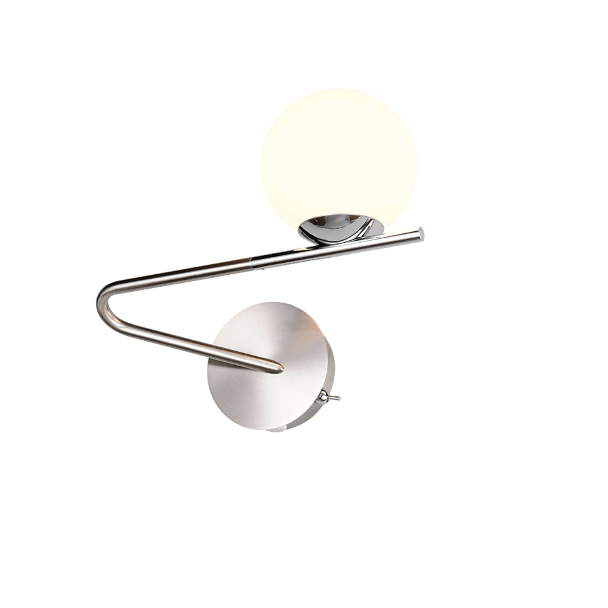 TRIO Flaming seinävalaisin G9 - harjattu teräs