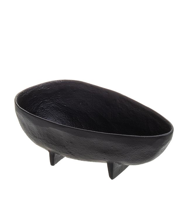 Kulho musta soikea THEO.