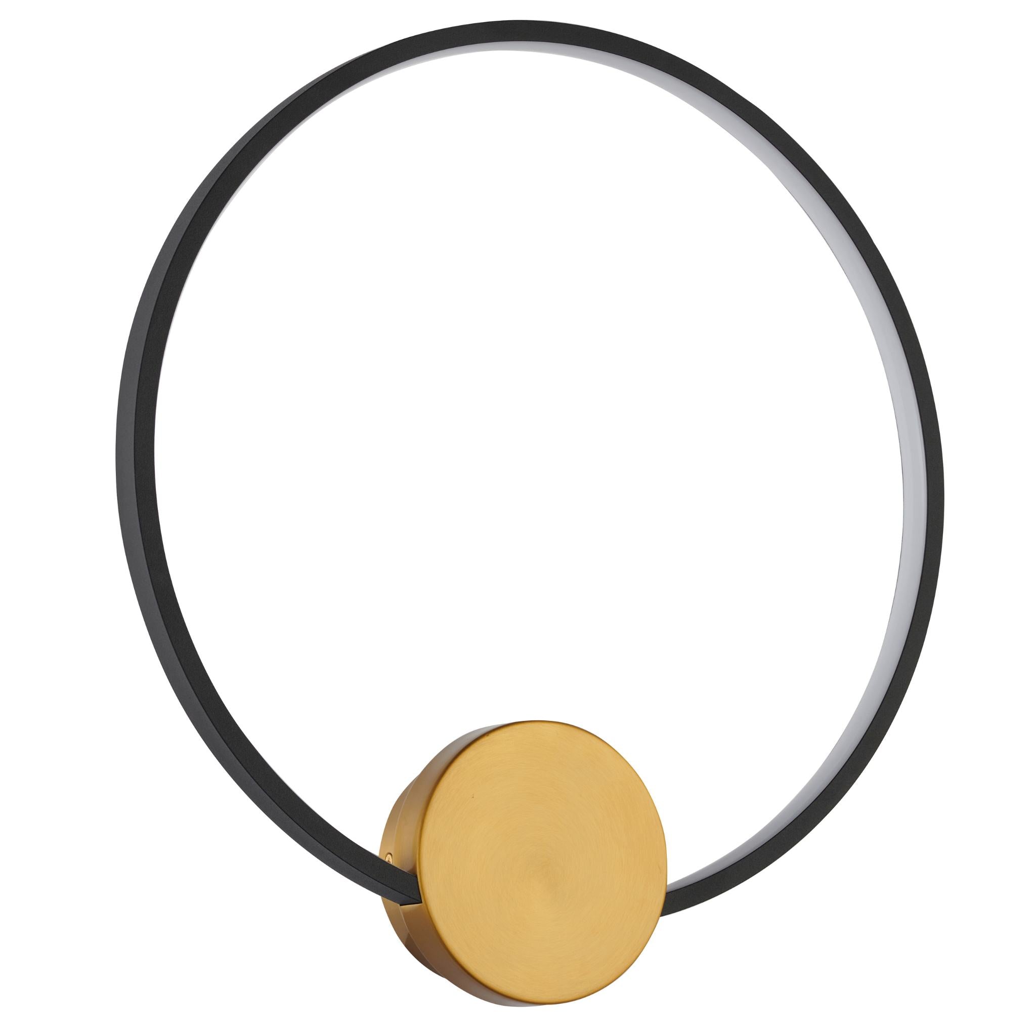 Condida - 241111-32 - LED-seinävalaisin - messinki/hiekanmusta