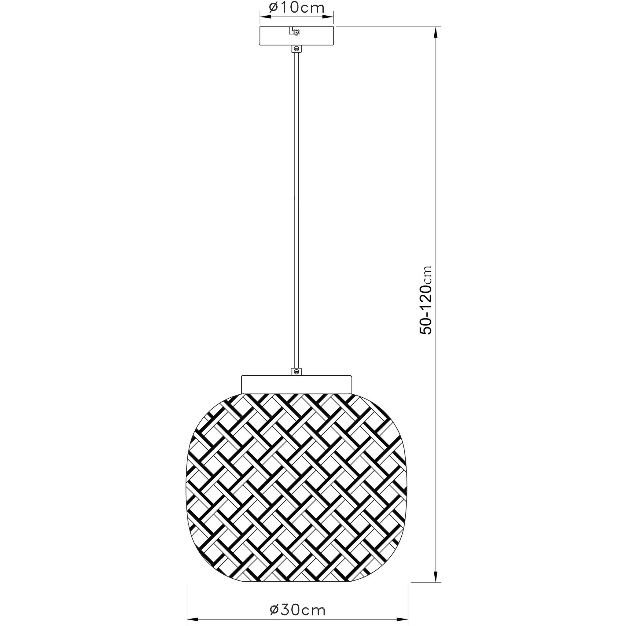 Elaine 342211-30 - Riippuvalaisin - Hiekanmusta