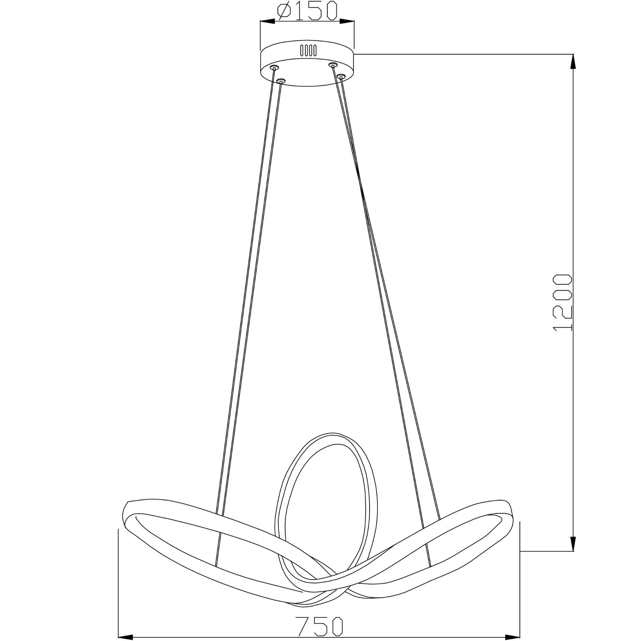 Arlena 335201-03 - Riippuvalaisin - Maalattu kulta