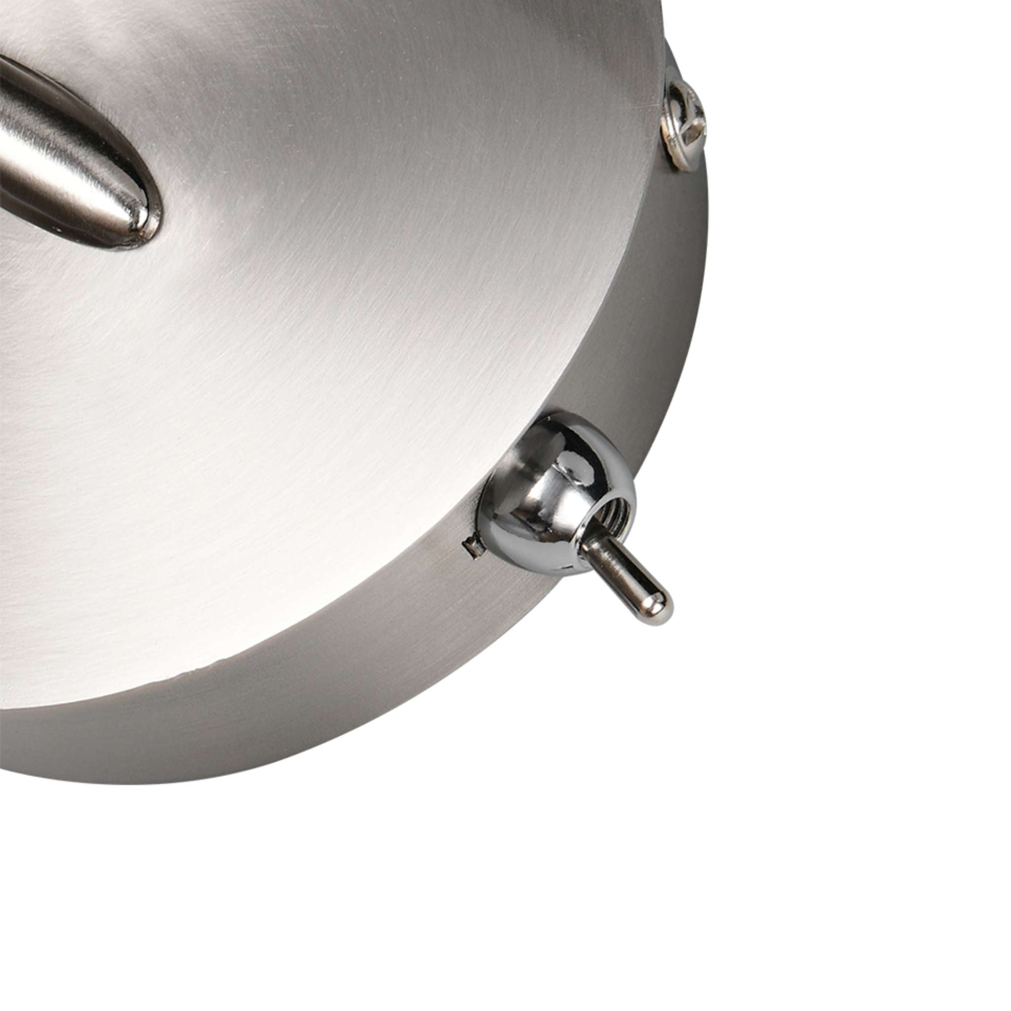 TRIO Flaming seinävalaisin G9 - harjattu teräs