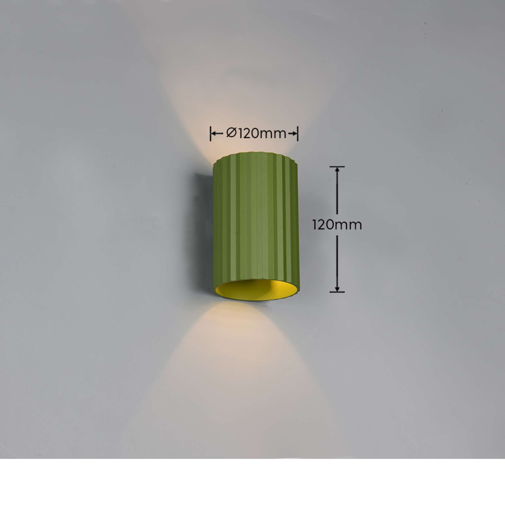 TRIO Imaria seinävalaisin G9 - vihreä