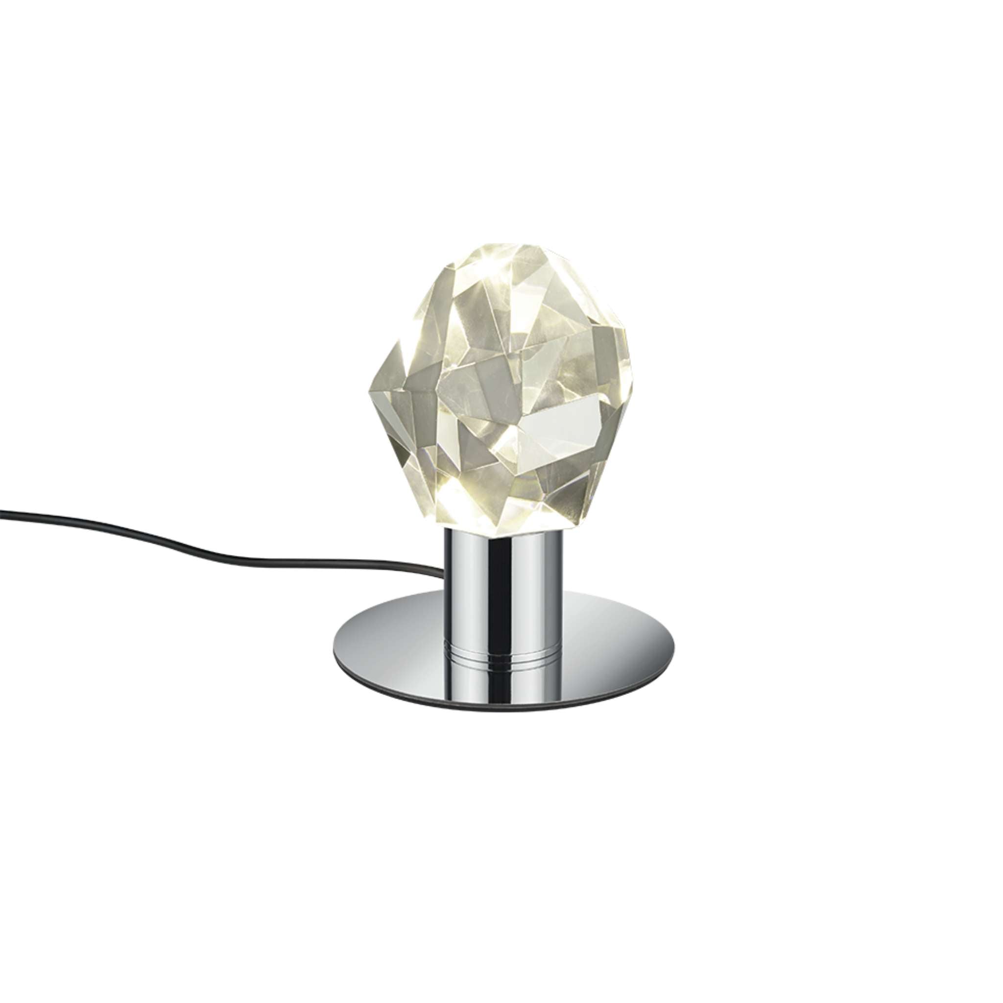 TRIO Verano LED table lamp - clear