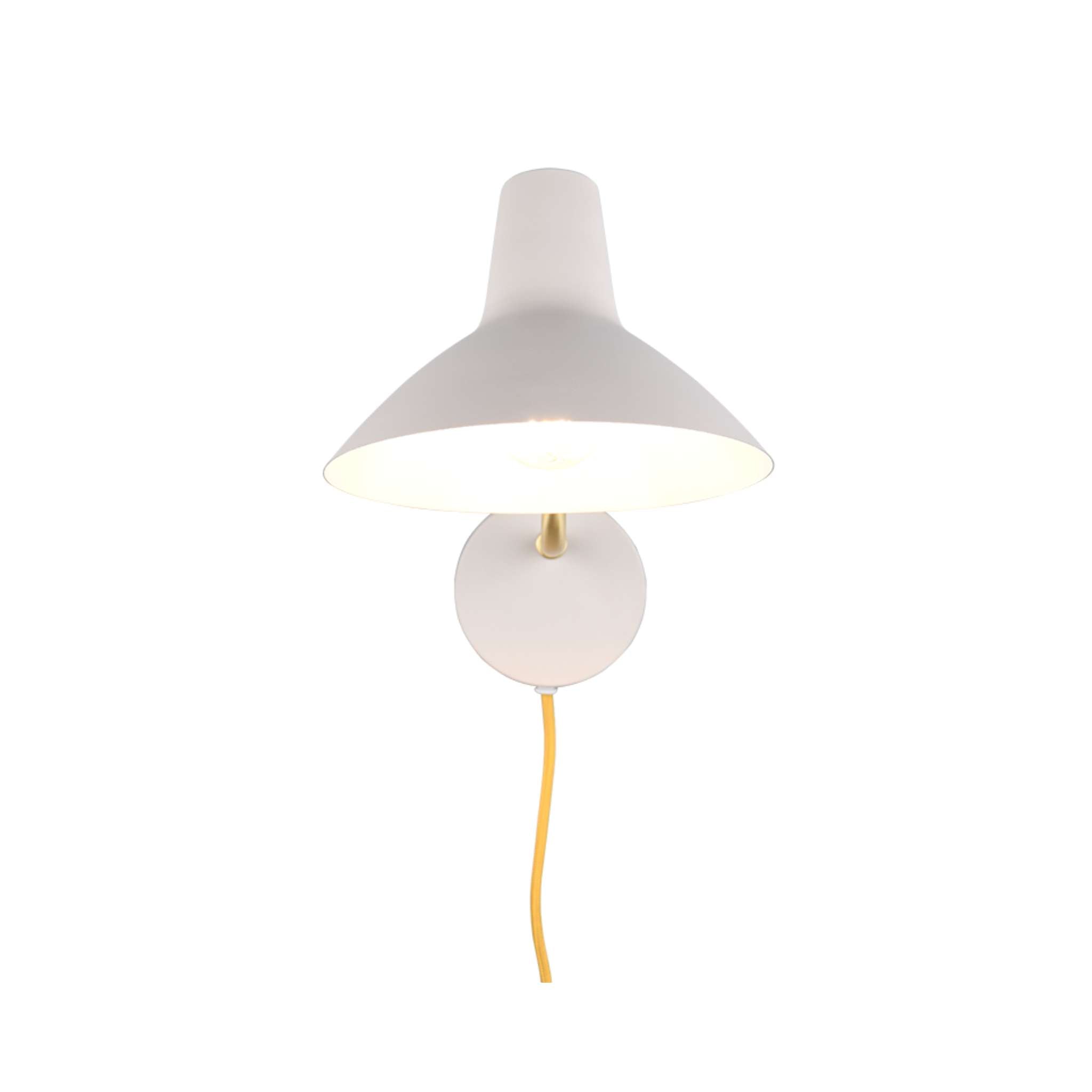 TRIO Traveller seinävalaisin E27 - lämmin harmaa/kulta