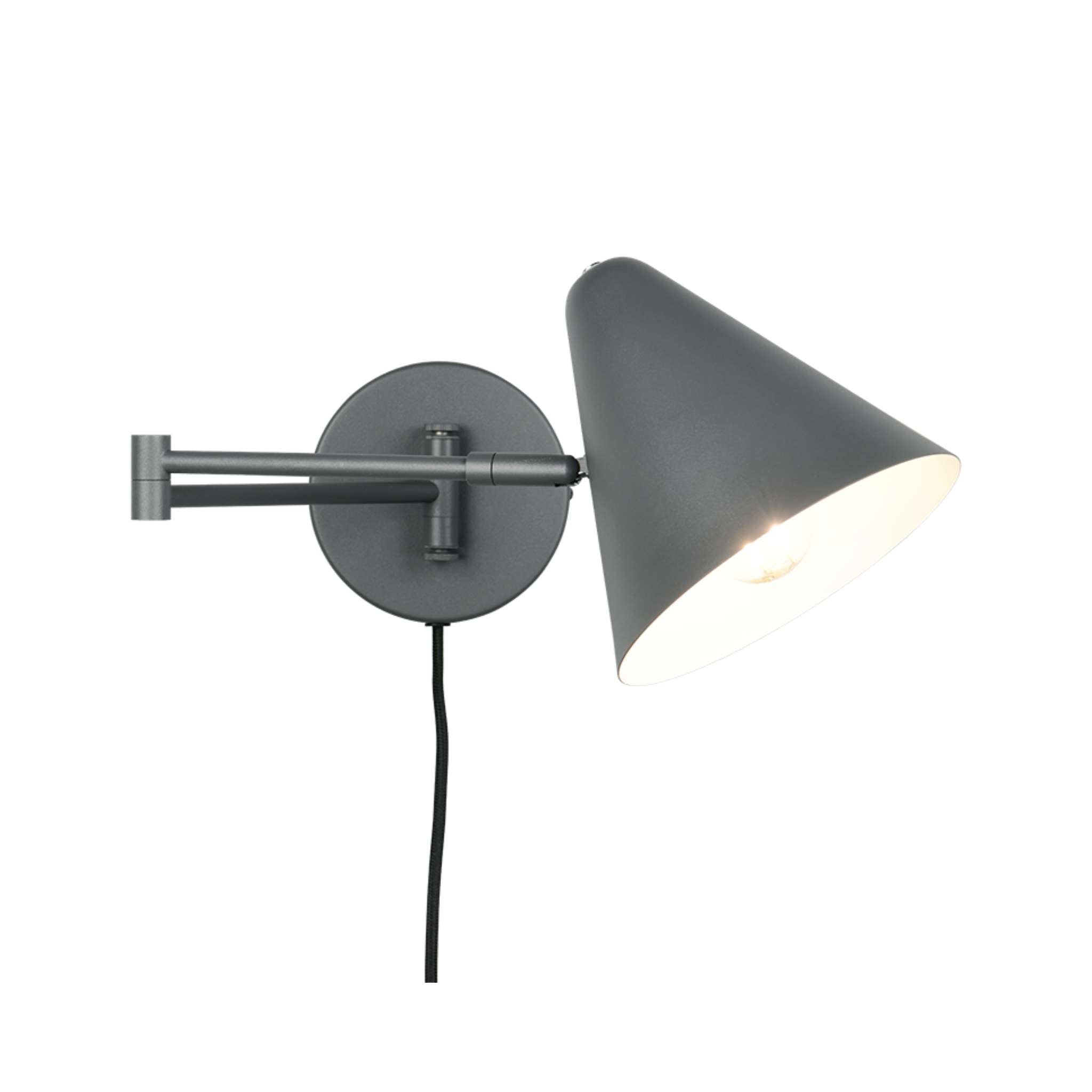 TRIO Cosima seinävalaisin E14 - antrasiitti