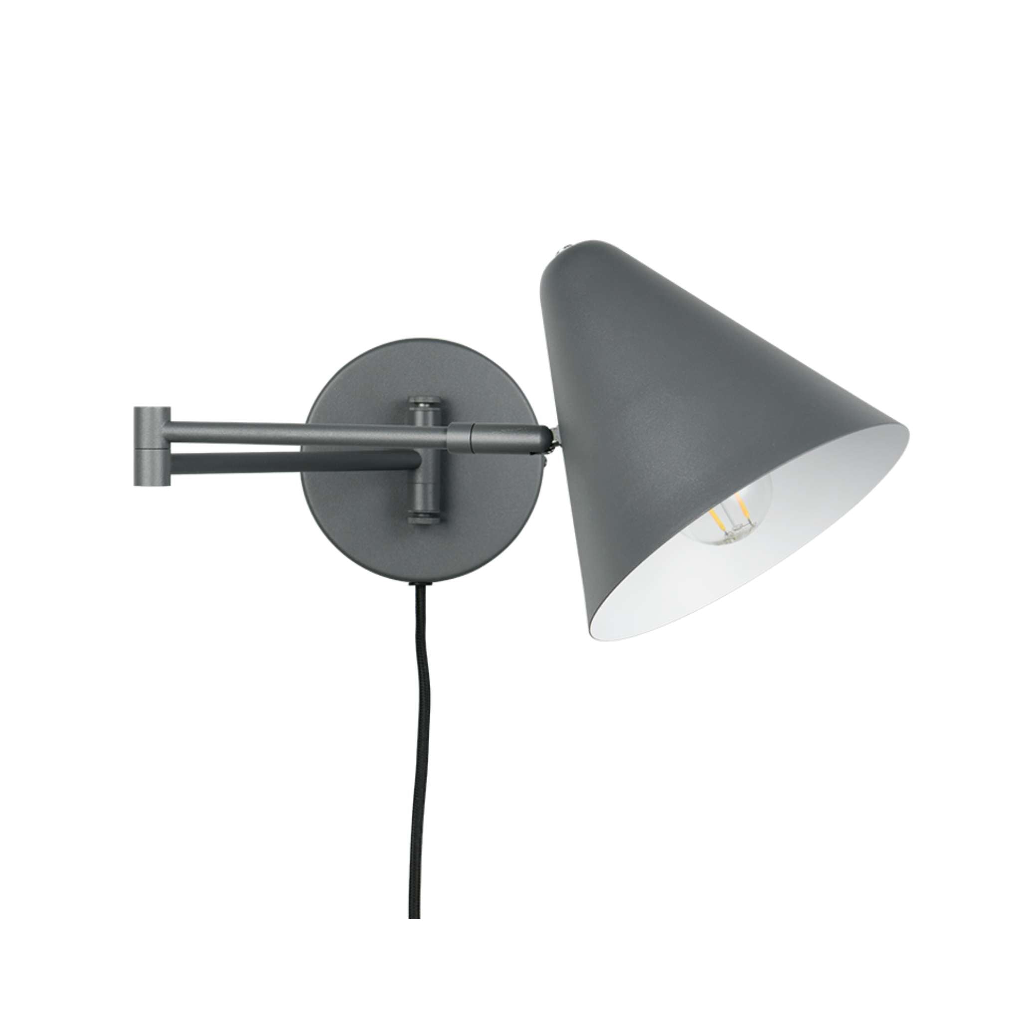 TRIO Cosima seinävalaisin E14 - antrasiitti