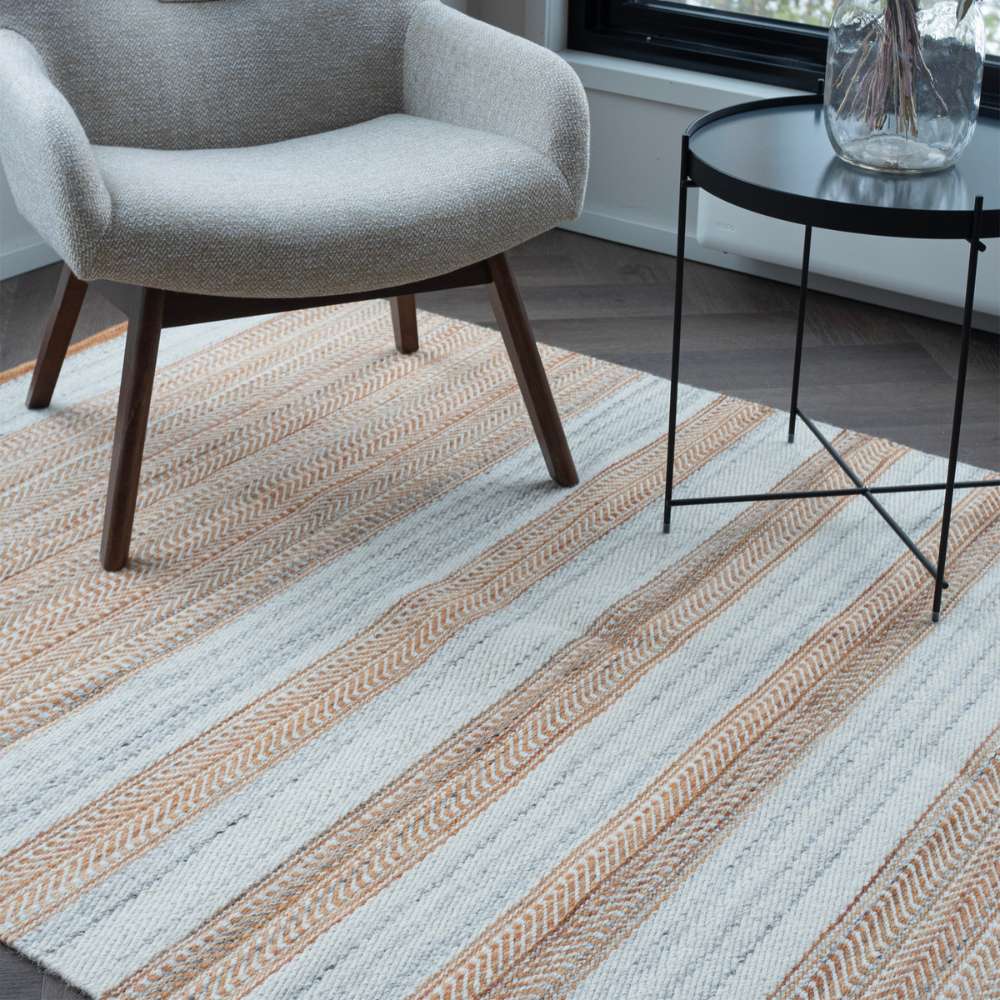 Aria villamatto - luonnonvalkoinen-terra.