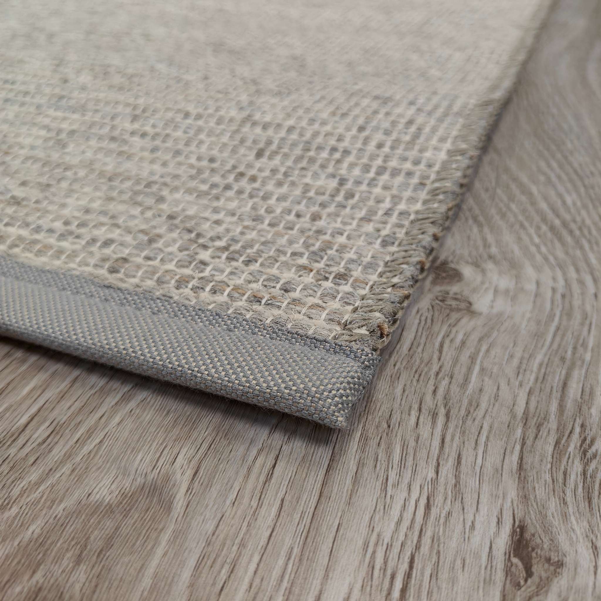 Aava villamatto - vaaleanharmaa