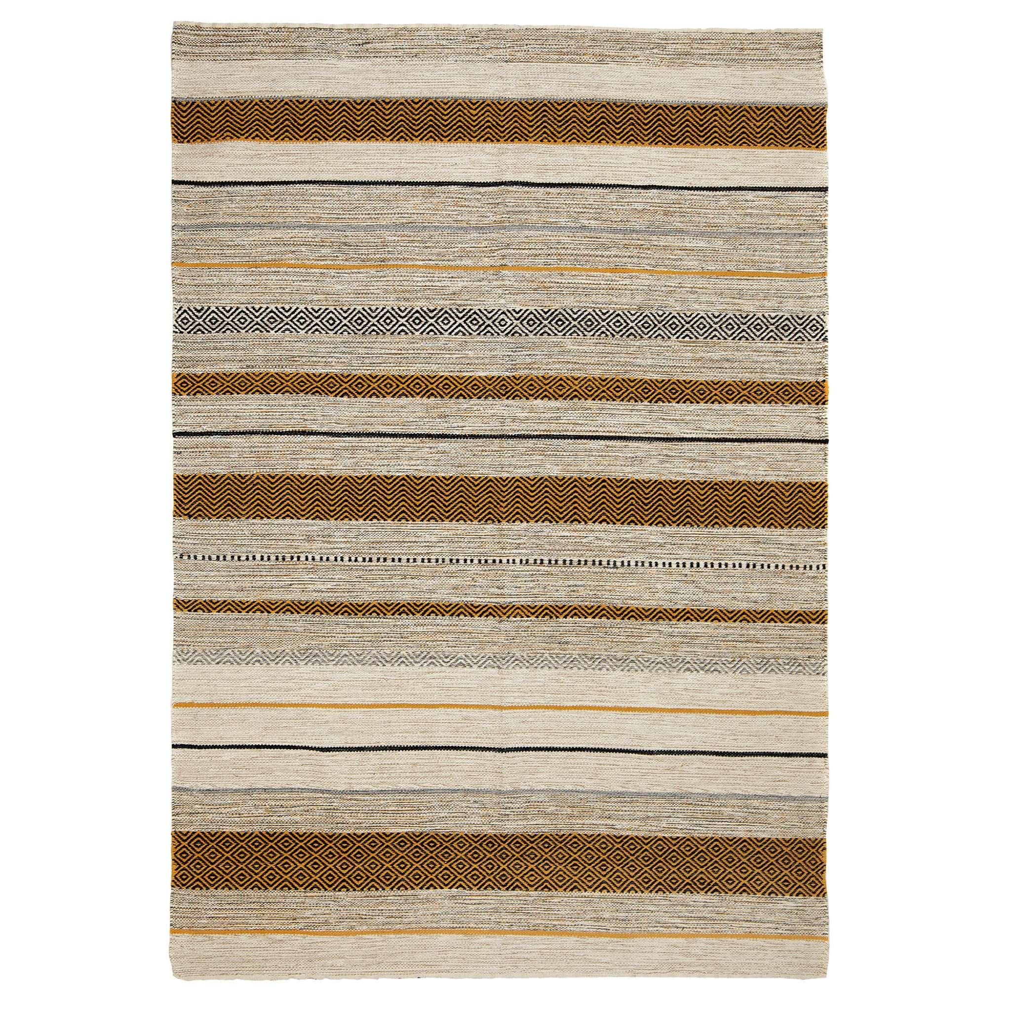 Aini Cotton rug - okra