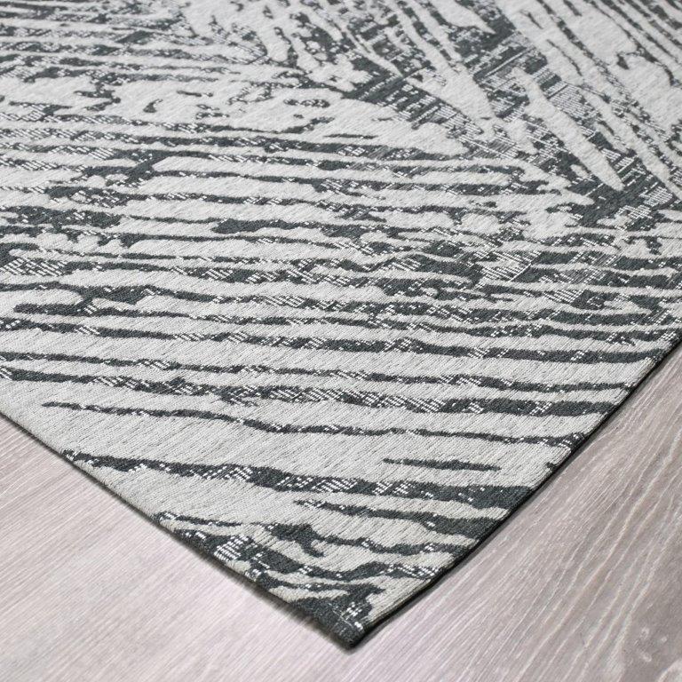 Alexa sileäksi kudottu matto - harmaa.