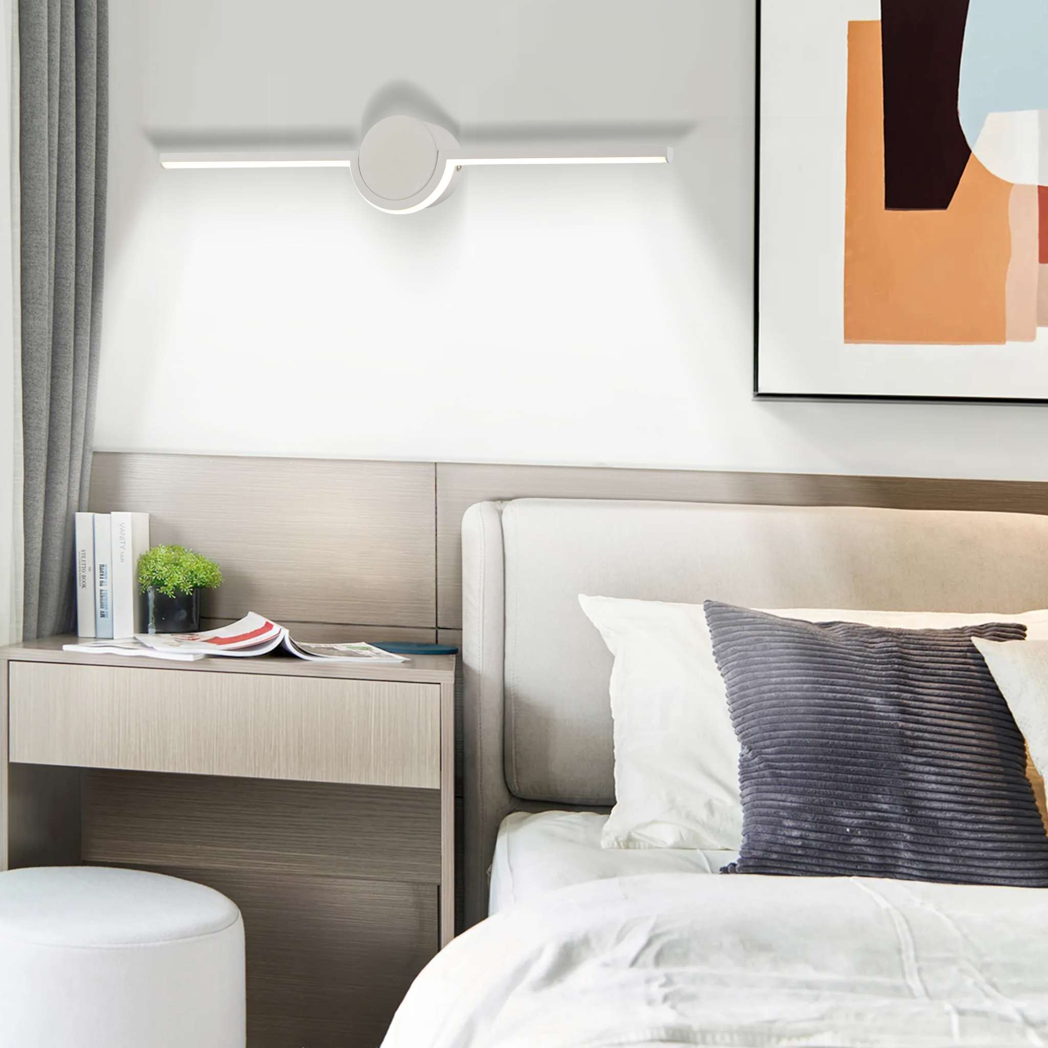 Almyrida 235921-01 - Wall lamp - Sand white