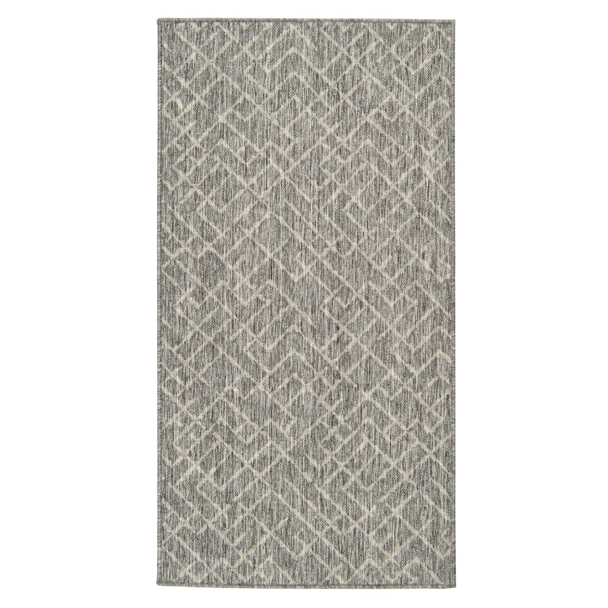 Alta kumipohjainen matto Rulla - harmaa