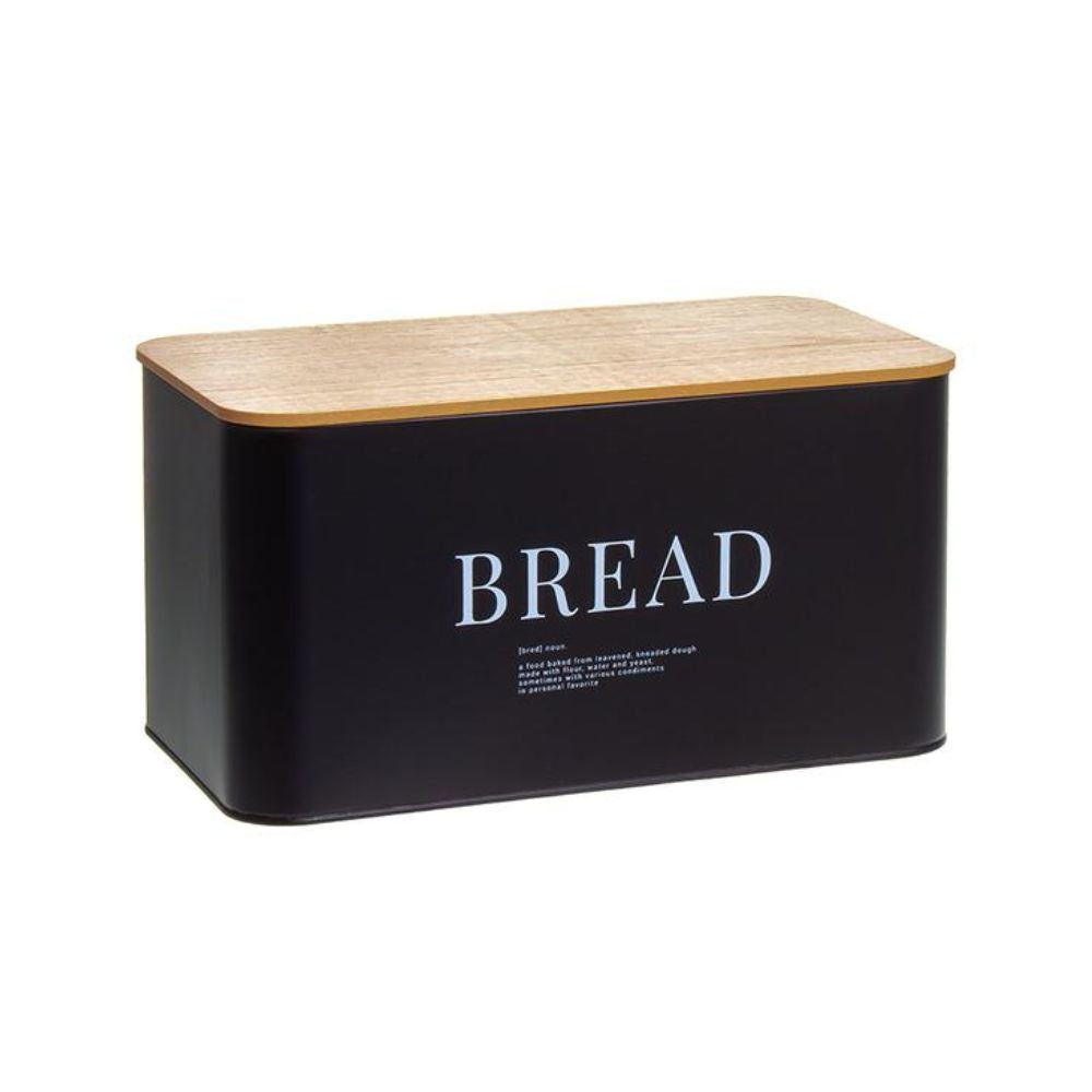 leipälaatikko musta 17796