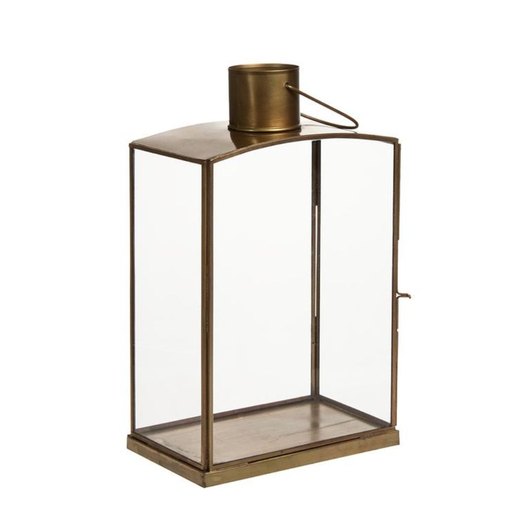 Lyhty 21 x 35cm messinki DHARA.