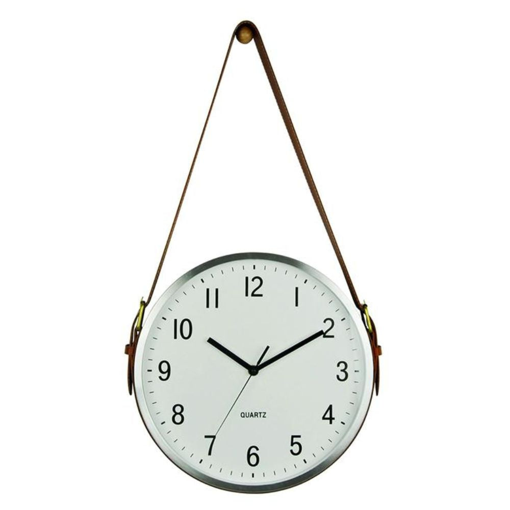 seinäkello hopea 20835