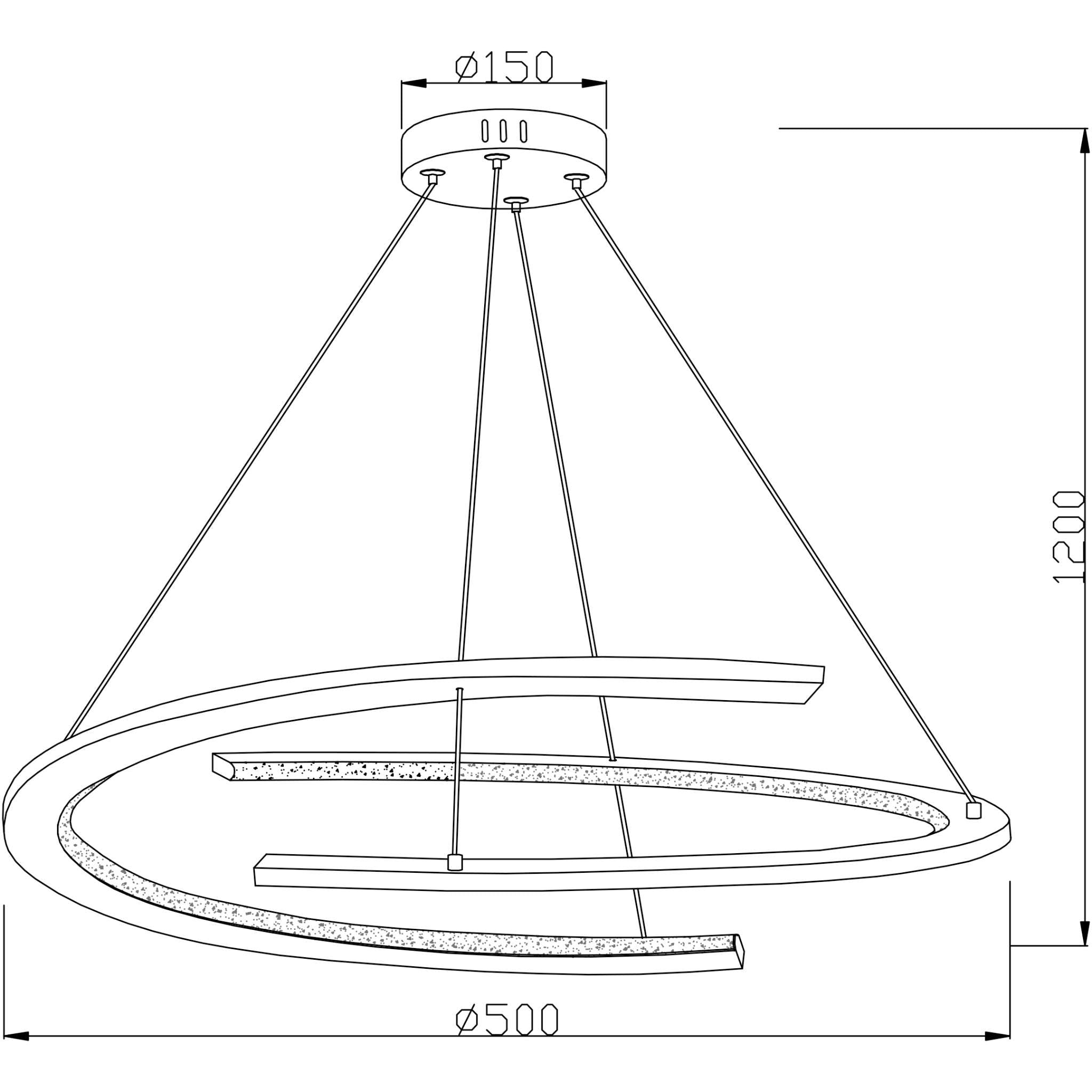 Anchorage 337301-06 - Pendant lamp - Chrome