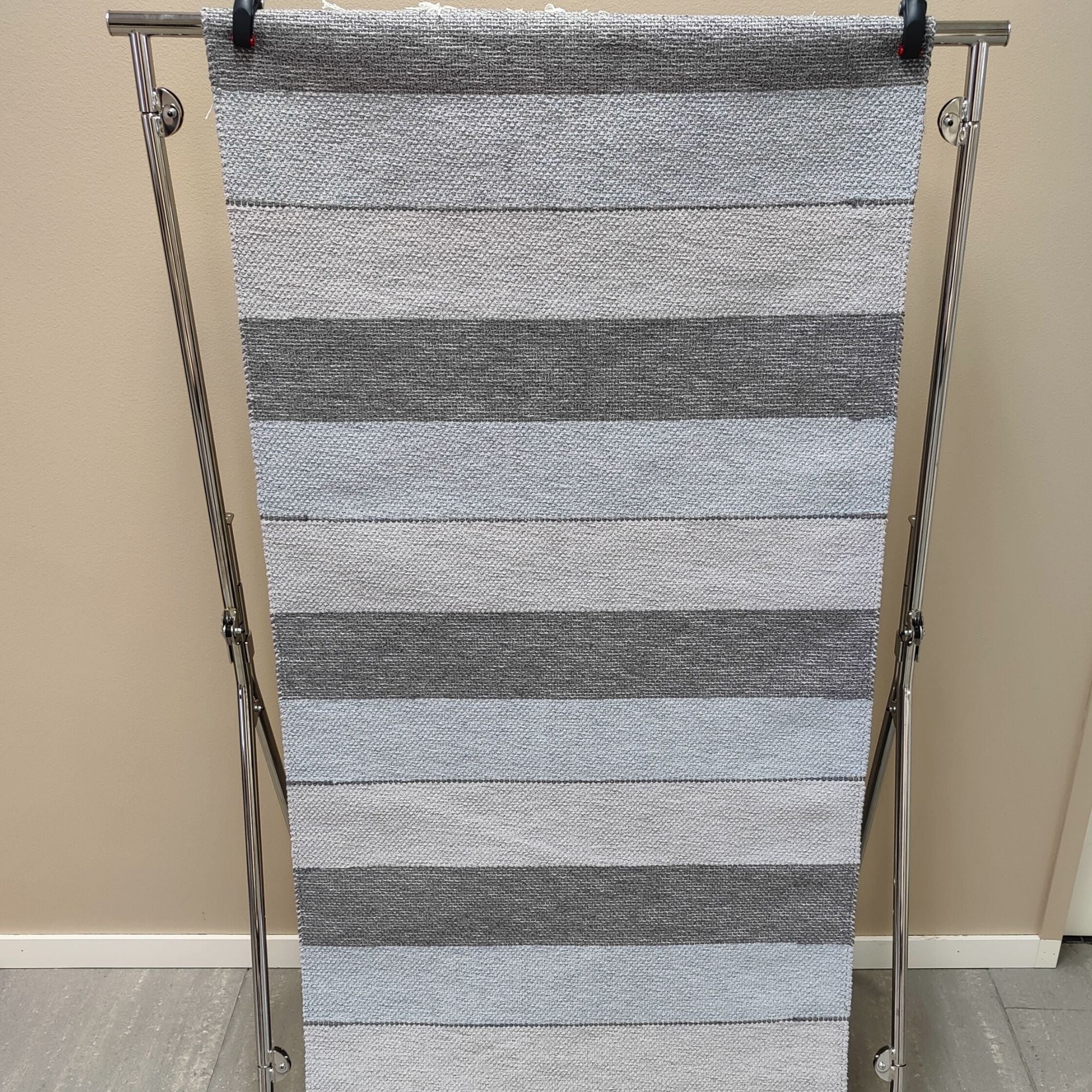 Anelma puuvillamatto - Harmaa / Sininen.