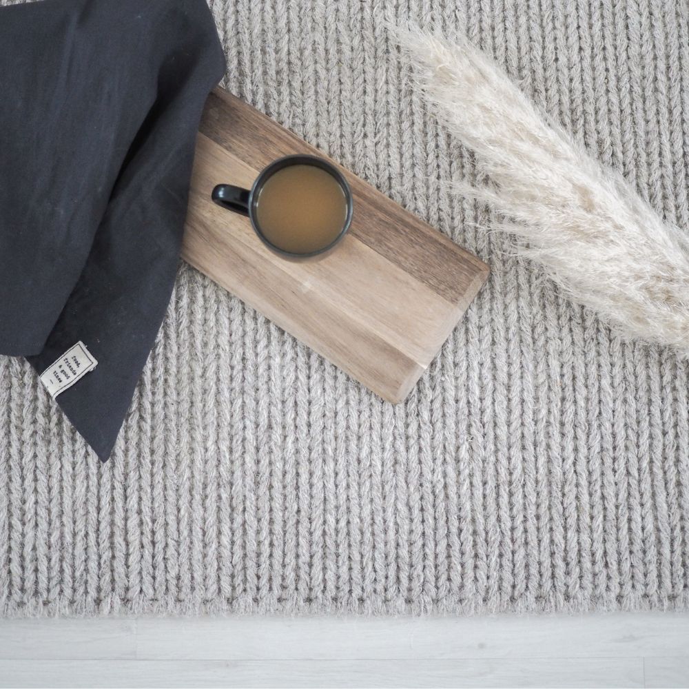 Anna villamatto - vaaleanharmaa.