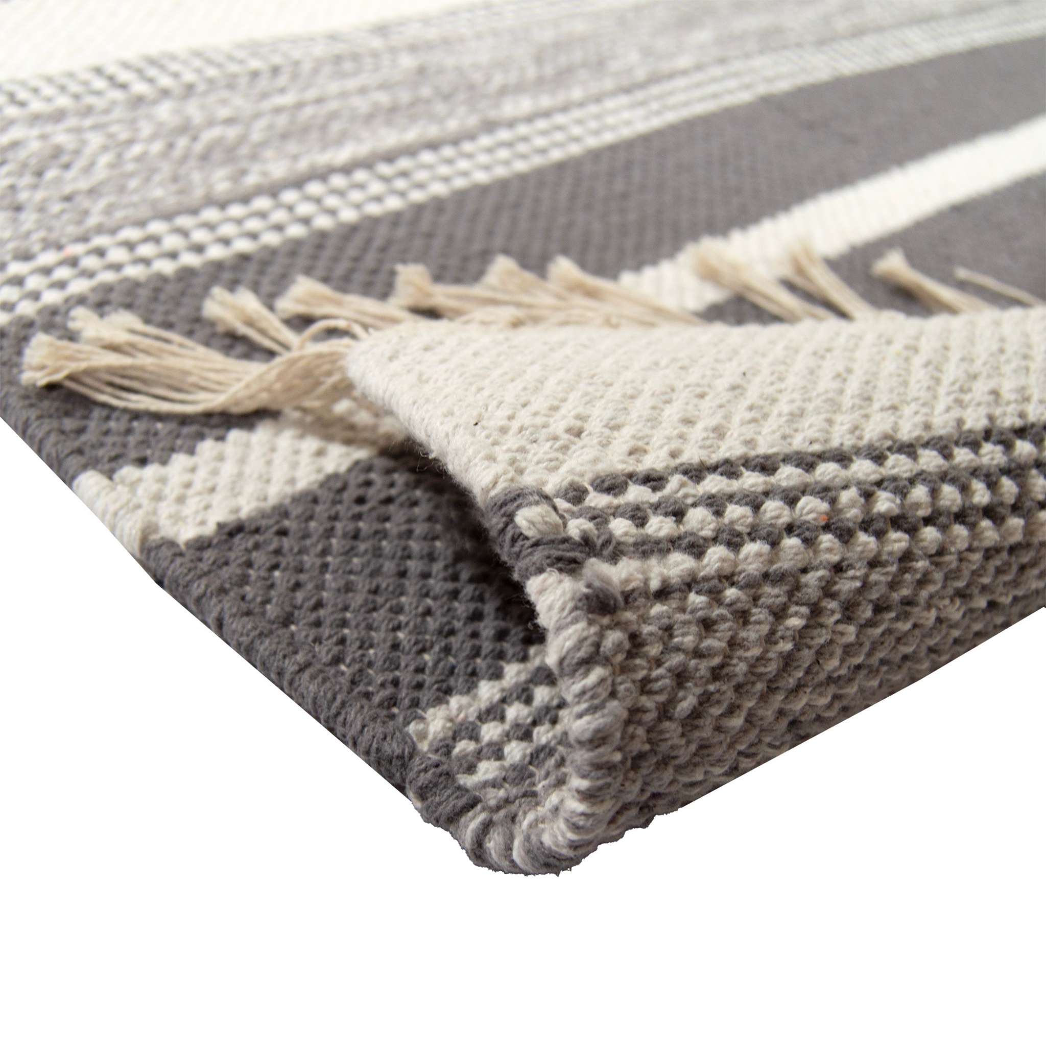 Arne Cotton rug - gray