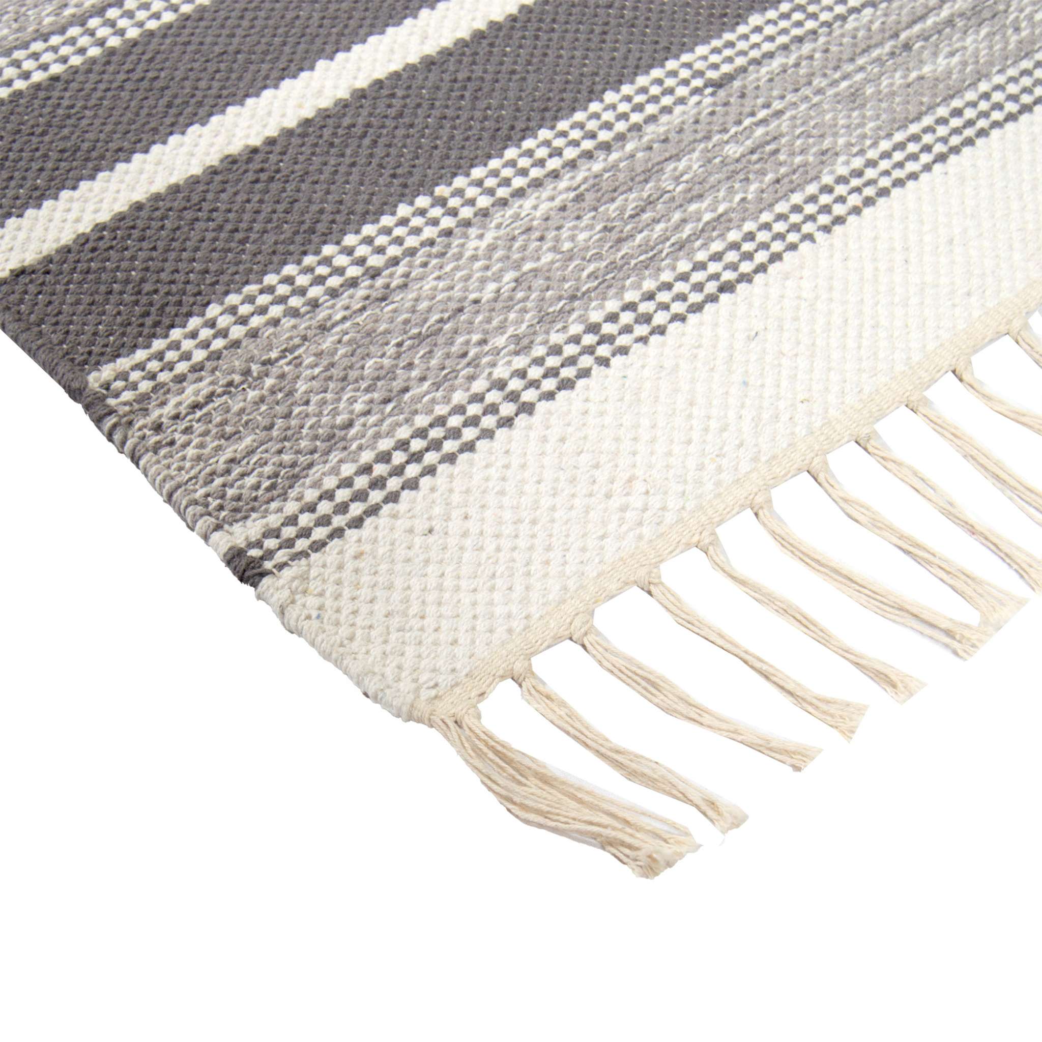 Arne Cotton rug - gray