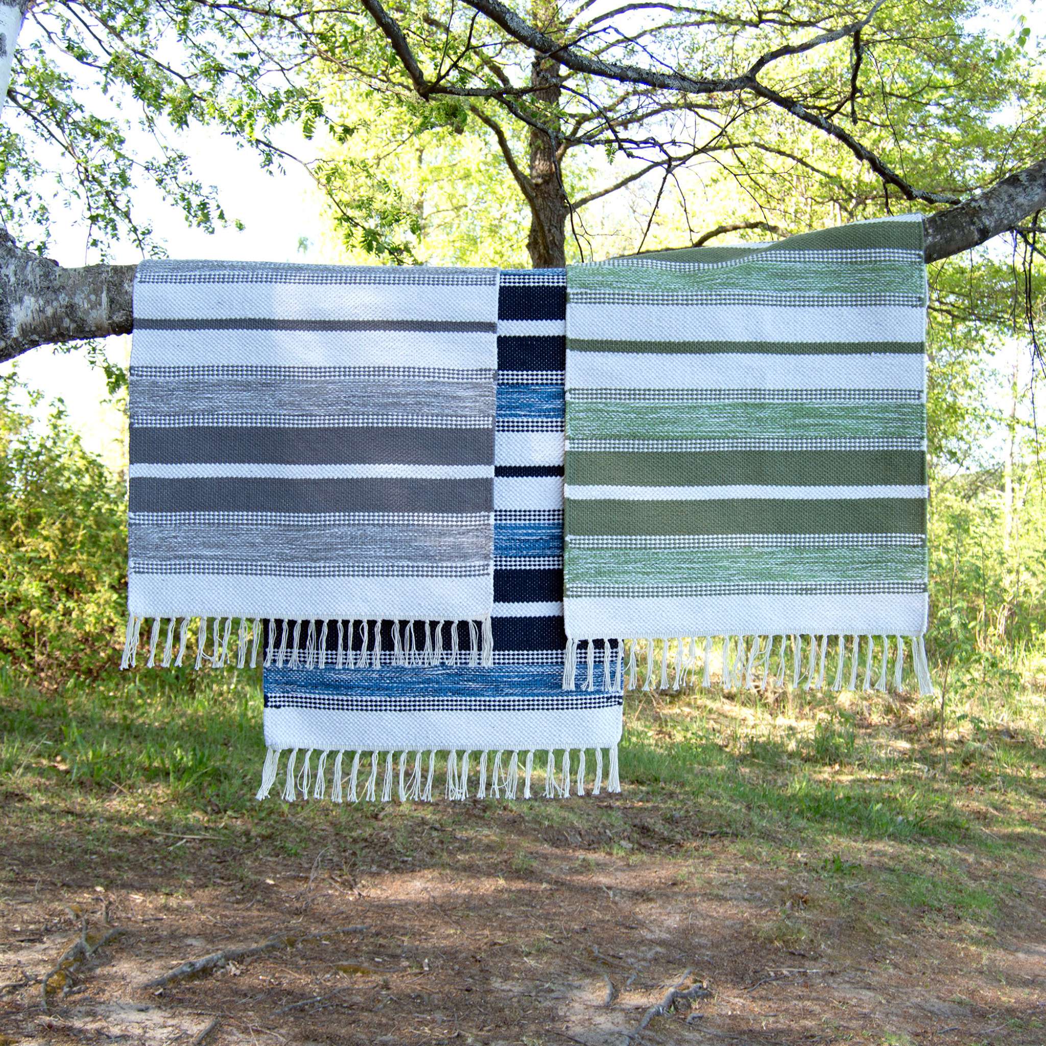 Arne Cotton rug - gray