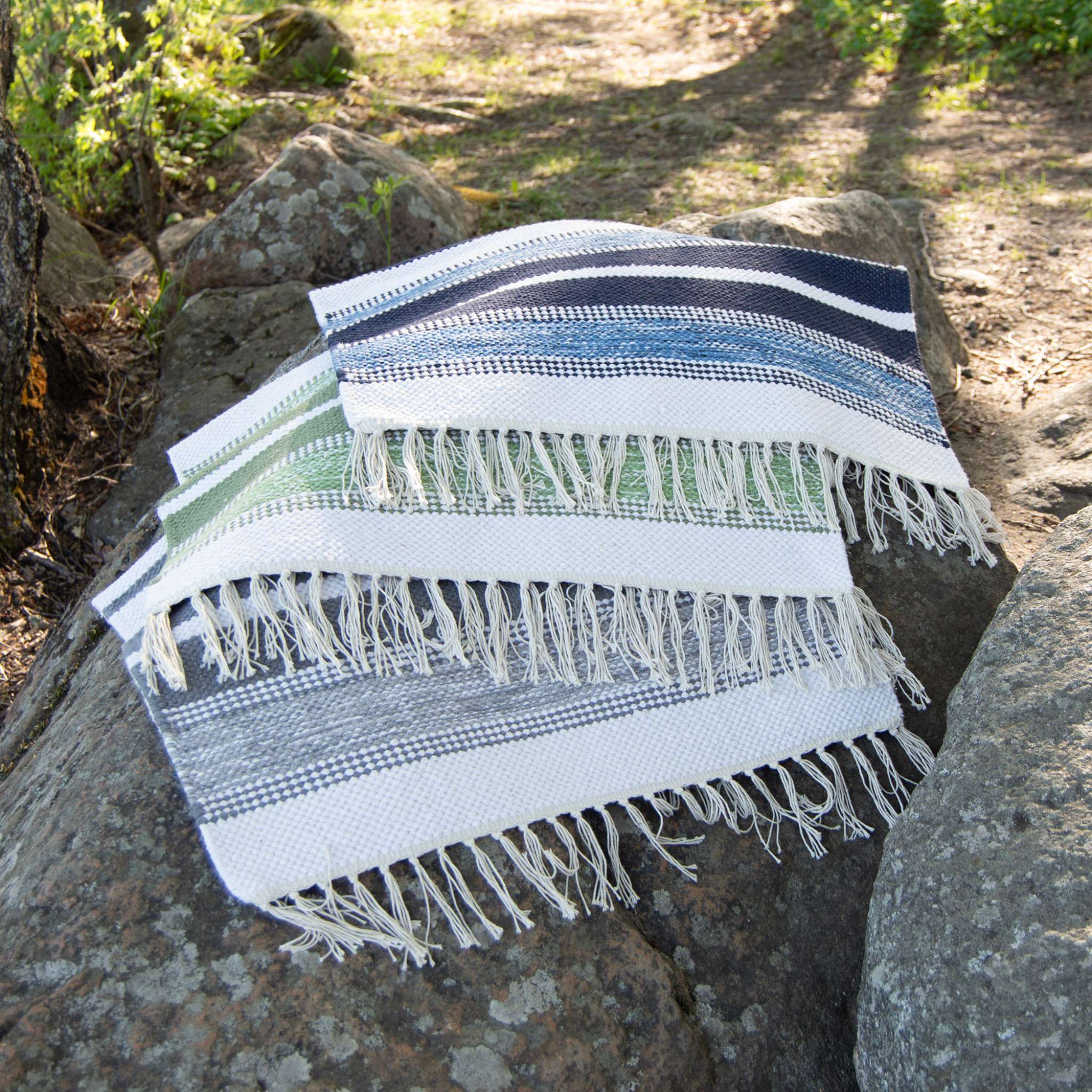 Arne Cotton rug - gray