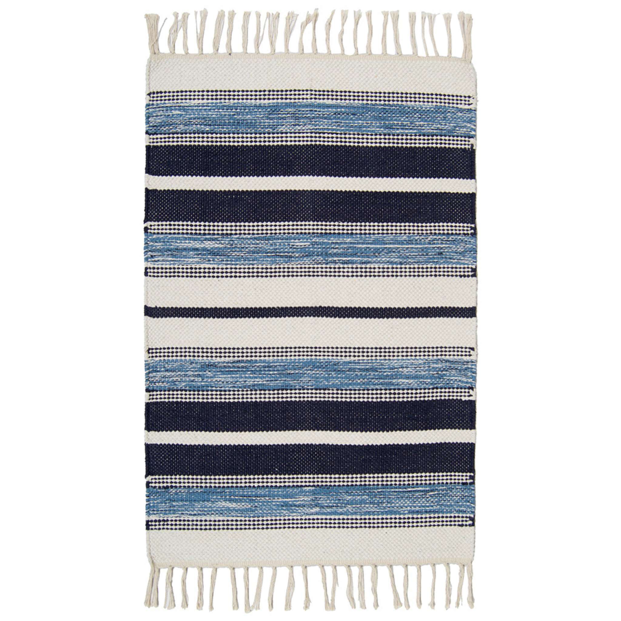 Arne puuvillamatto - sininen