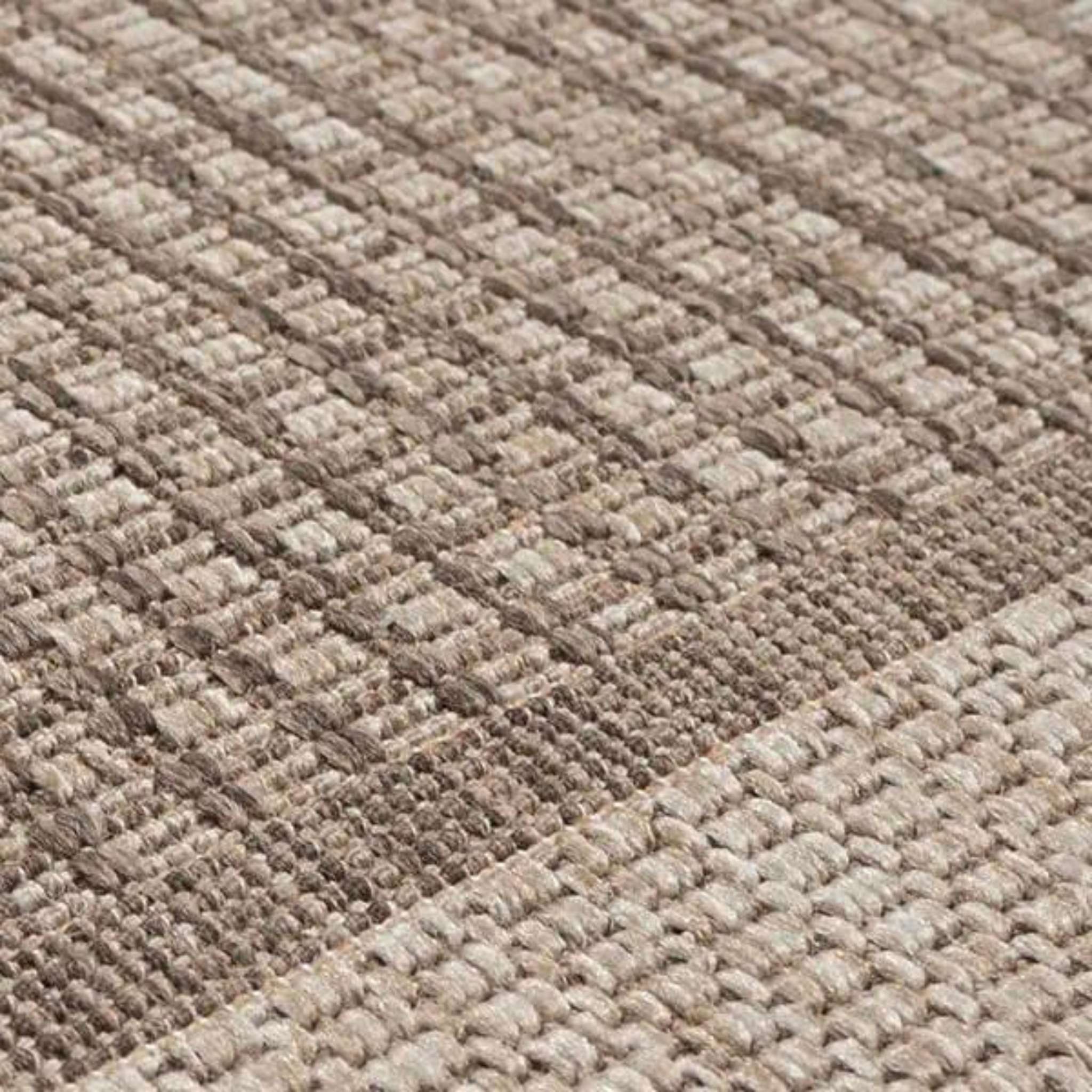 Ateena rubber backed Rug Roll - Linen