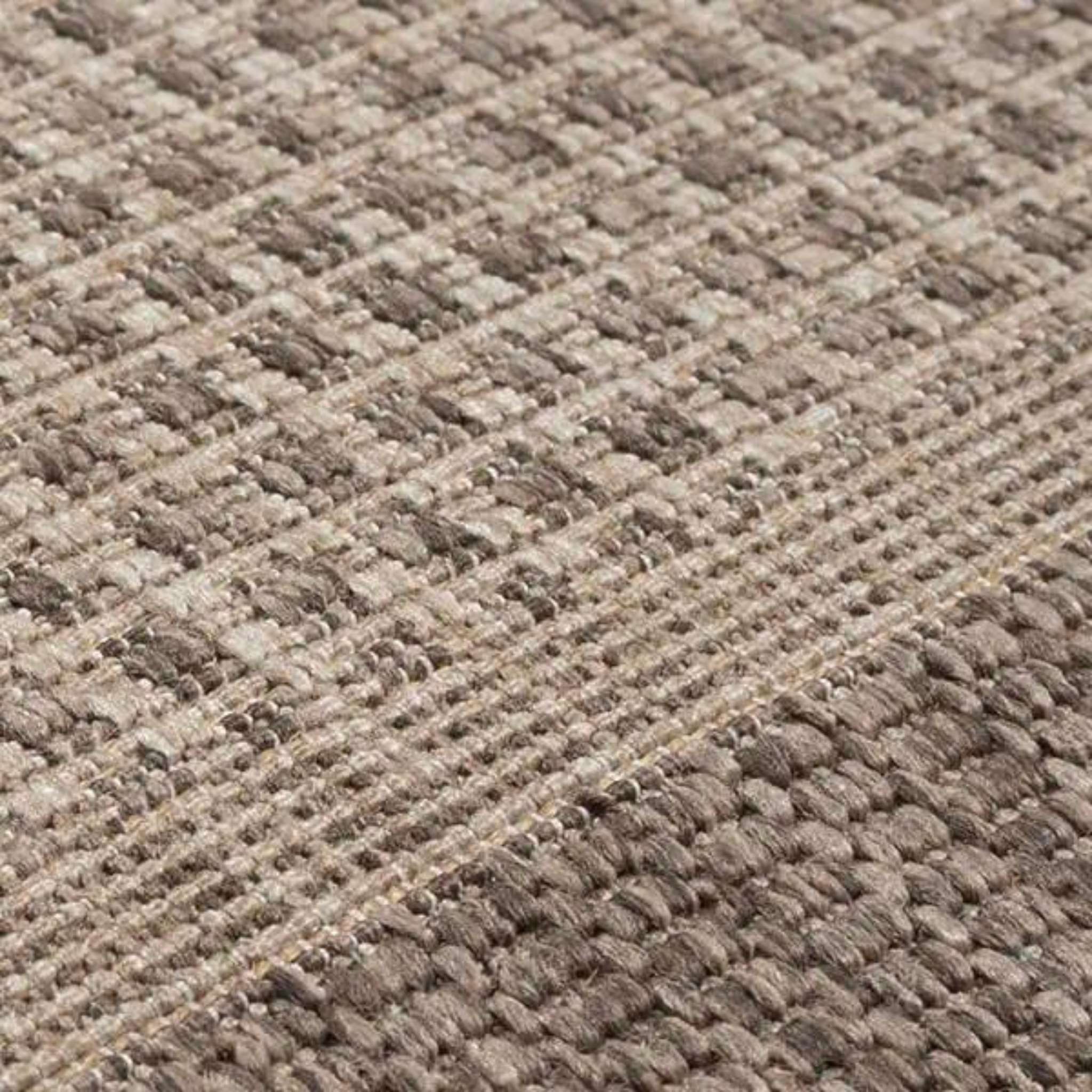 Ateena kumipohjainen matto - Vaaleanruskea