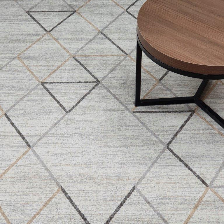 Ava viskoosimatto - beige.