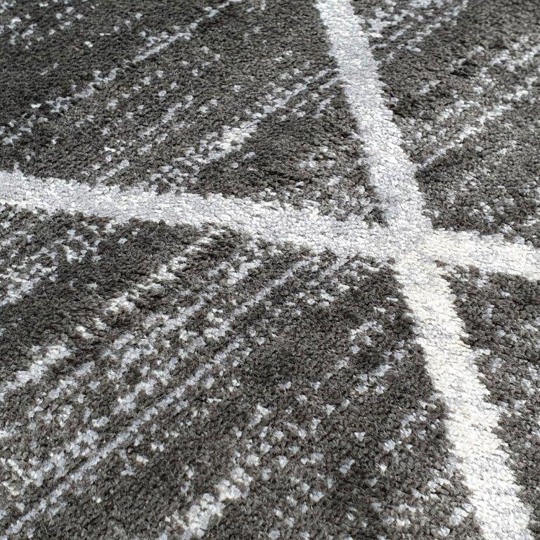 Ava viskoosimatto - harmaa.