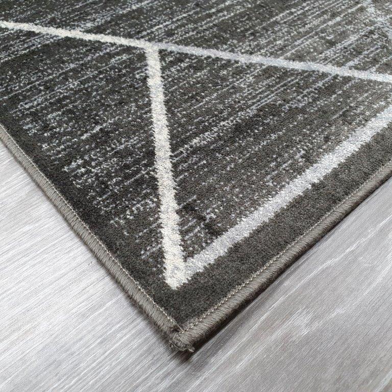 Ava viskoosimatto - harmaa.