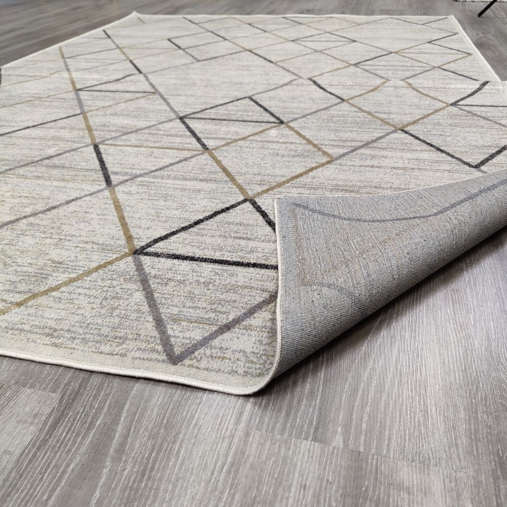 Ava viskoosimatto - beige.