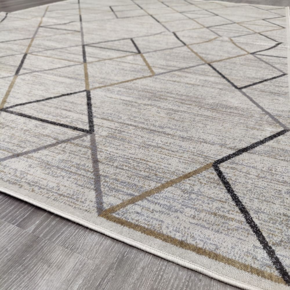 Ava viskoosimatto - beige.