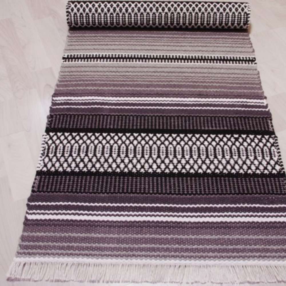 BERTA puuvillamatto - harmaa.