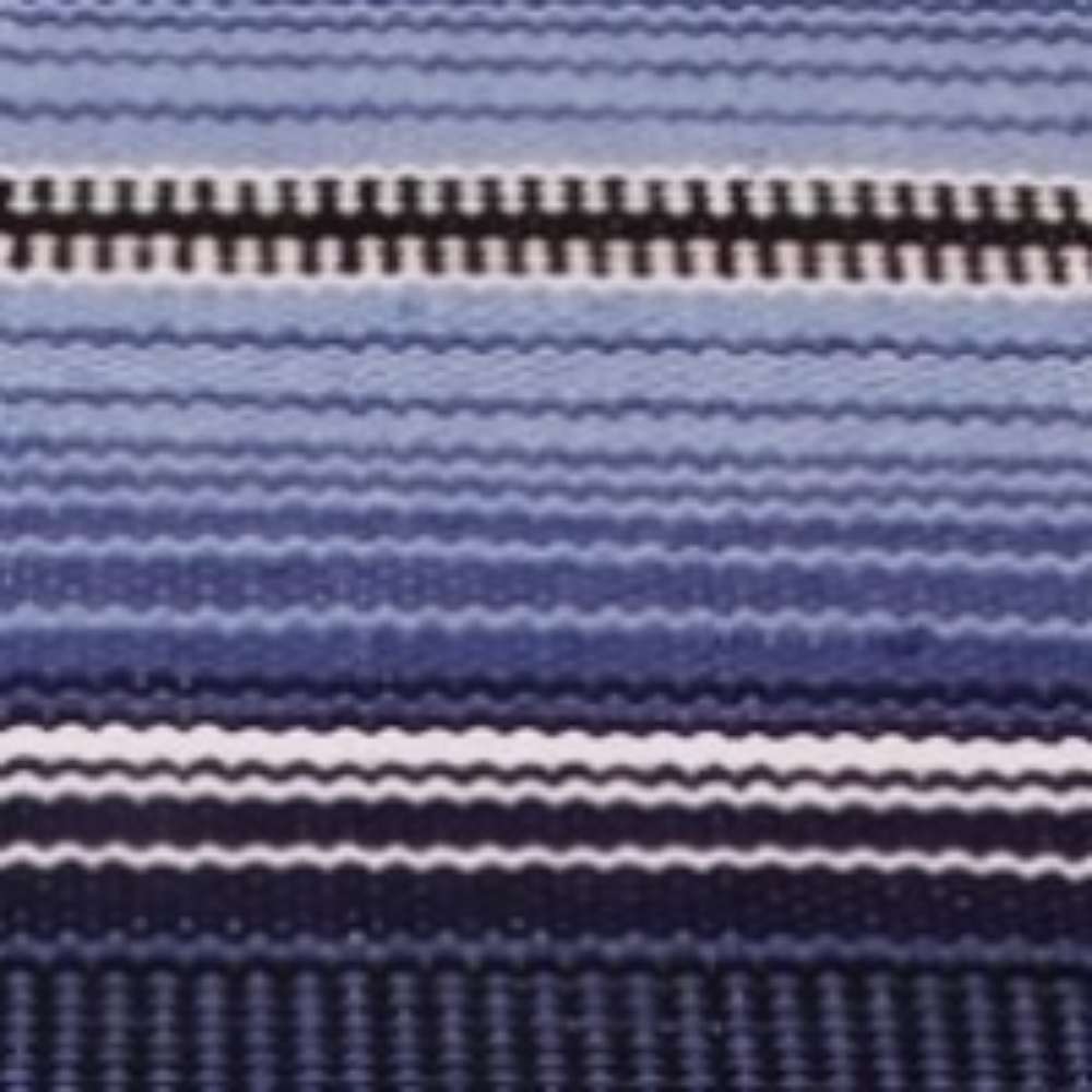 BERTA puuvillamatto Rulla - sininen