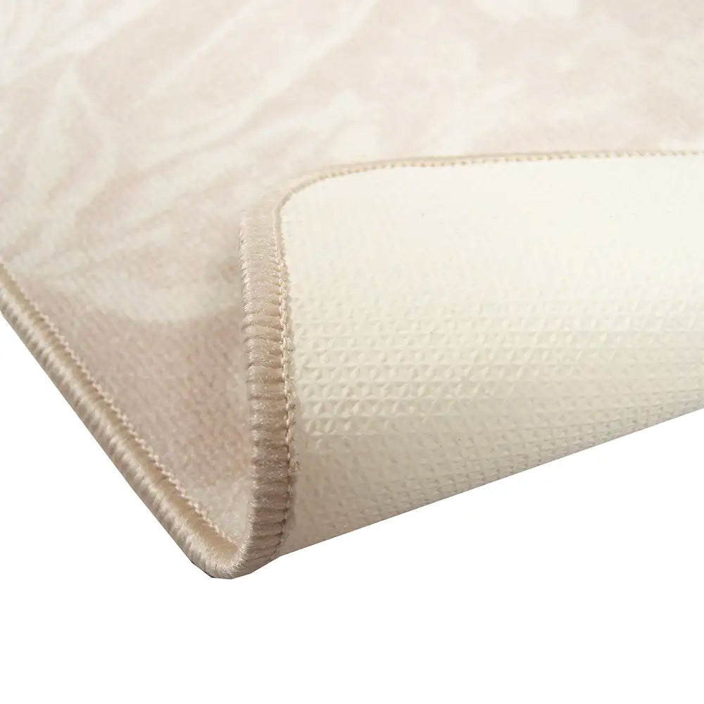 Bella rubber backed Rug - beige