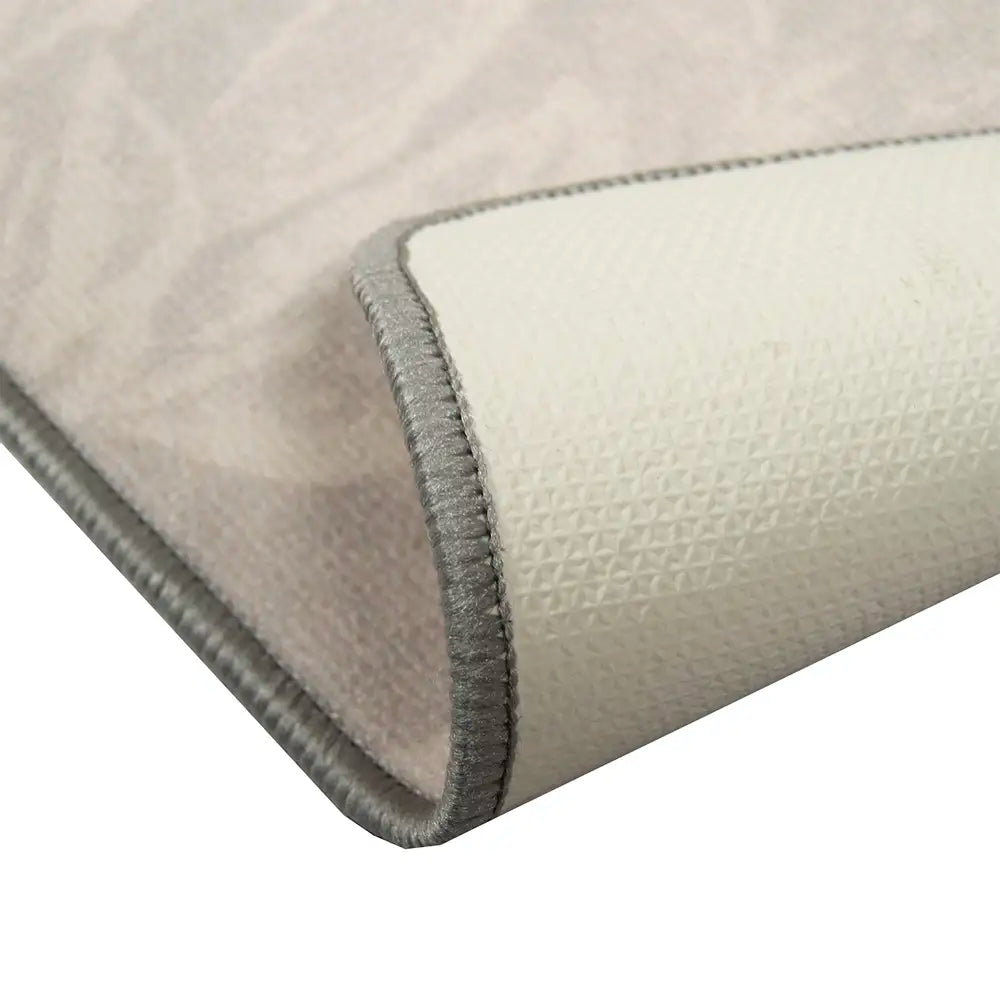 Bella rubber backed Rug - light gray