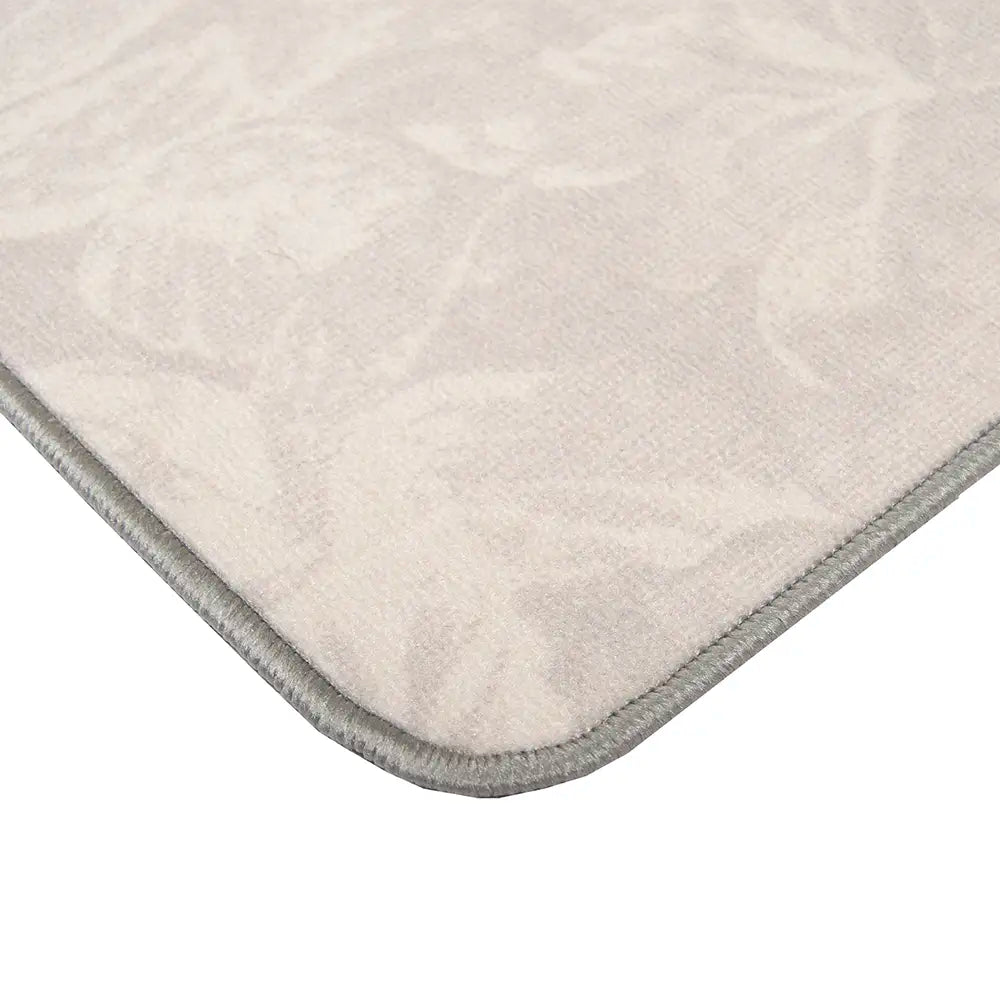 Bella rubber backed Rug - light gray