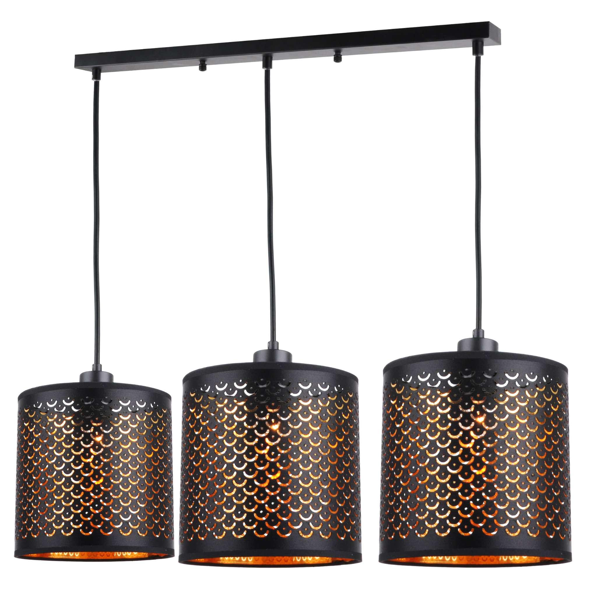 Betti 332703-02 - Riippuvalaisin 3-osainen - Musta