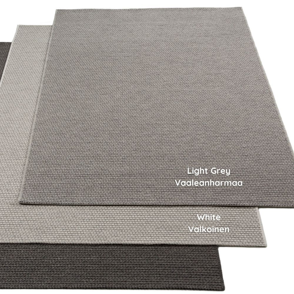 Botnika villamatto Rulla - vaaleanharmaa.