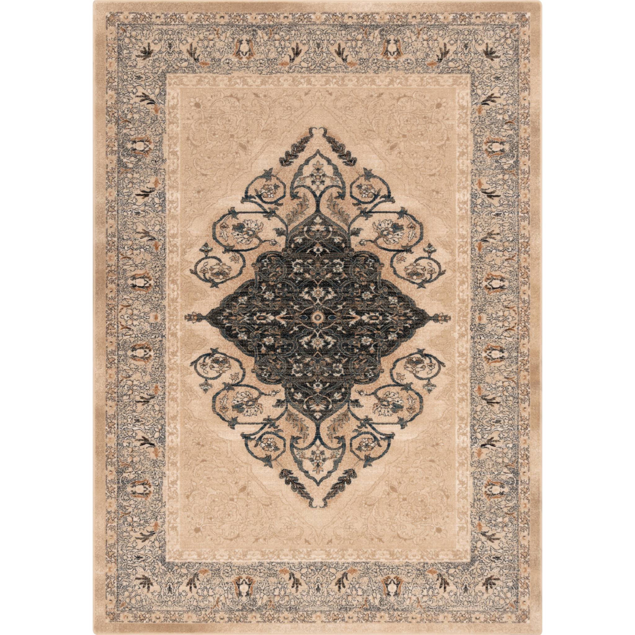 Brenda oriental wool rug - beige