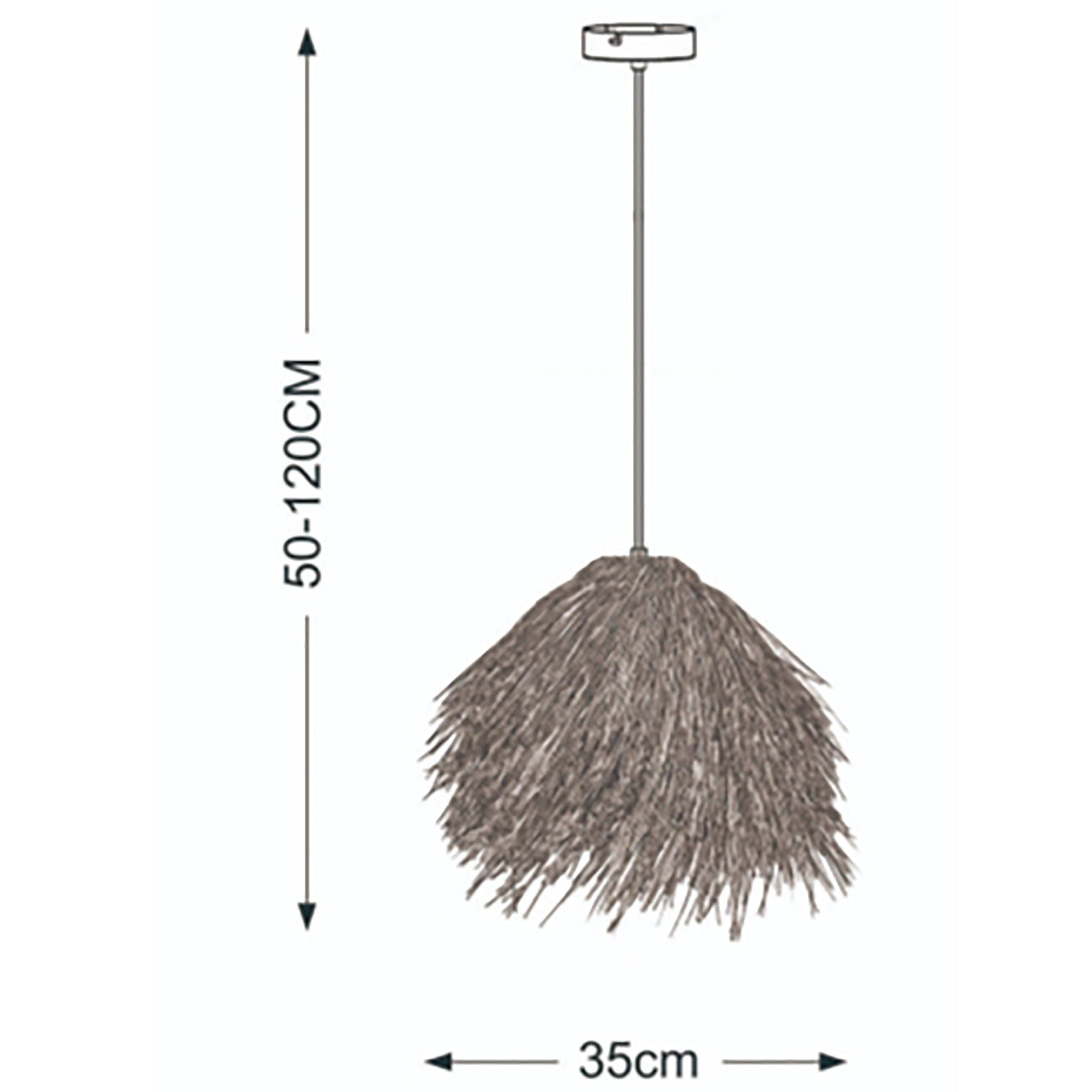 Brezze 344401-11 - Riippuvalaisin - Rottinki