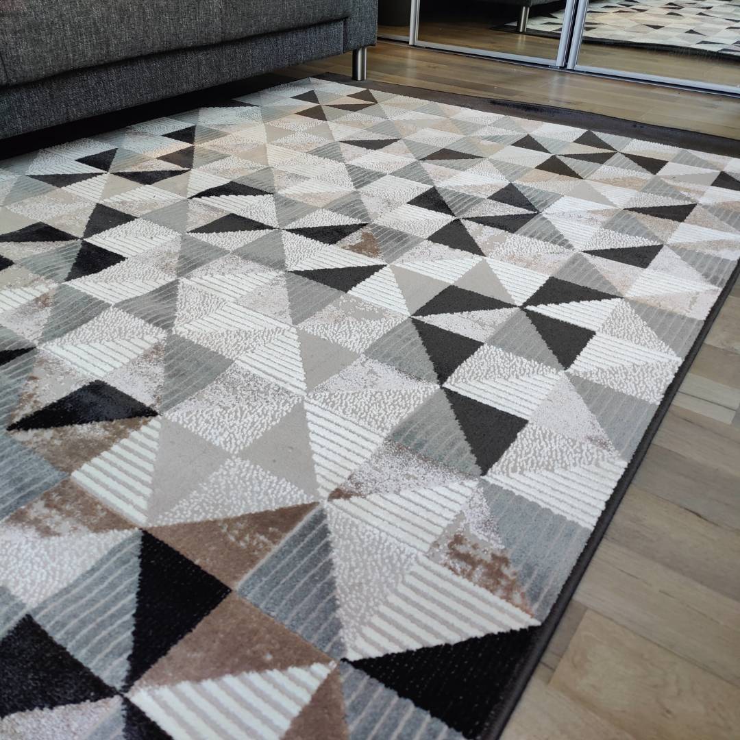 Broca lyhytnukkainen matto - antrasiitti.