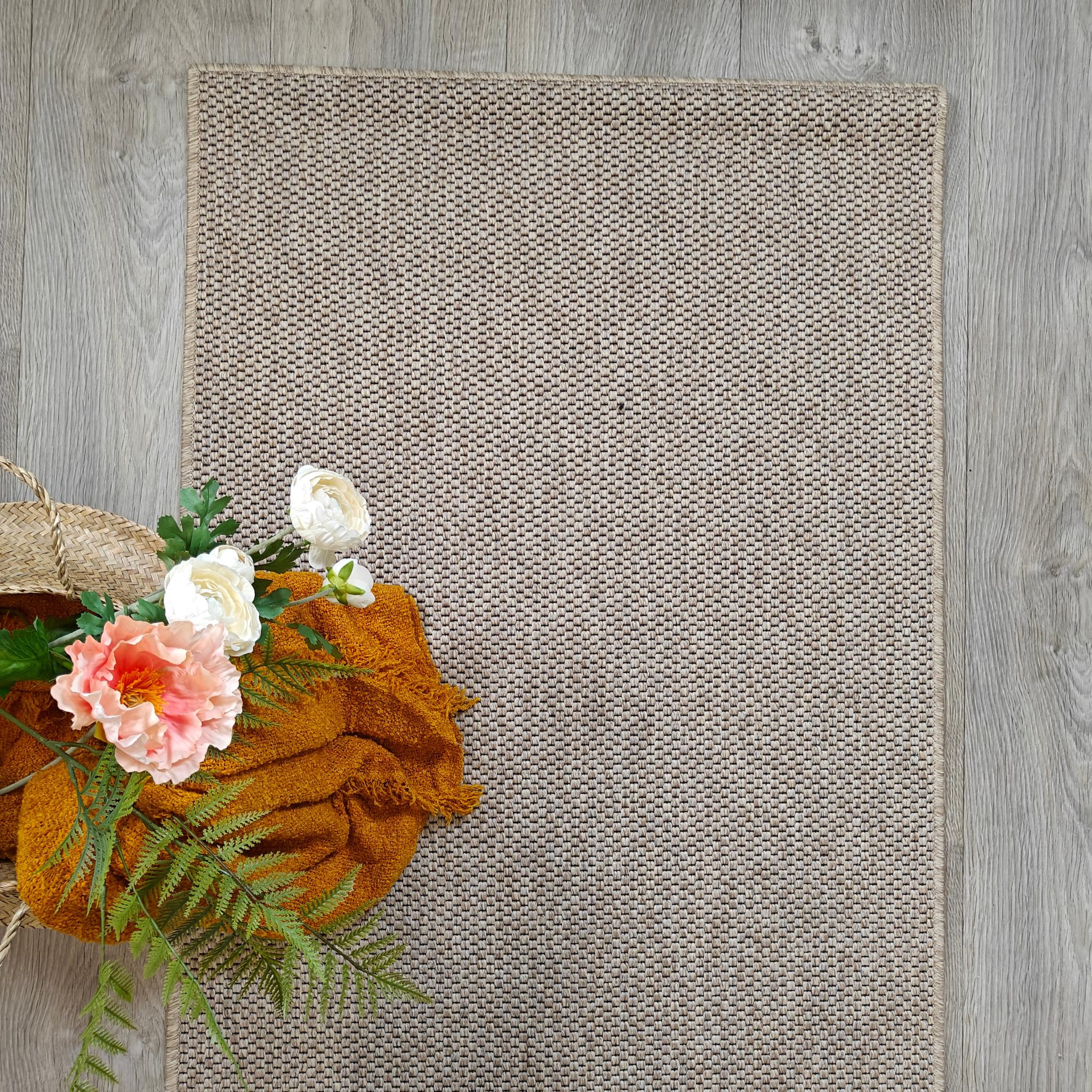 Narma BROOKLYN Flatweave rug, Custom Size - Beige