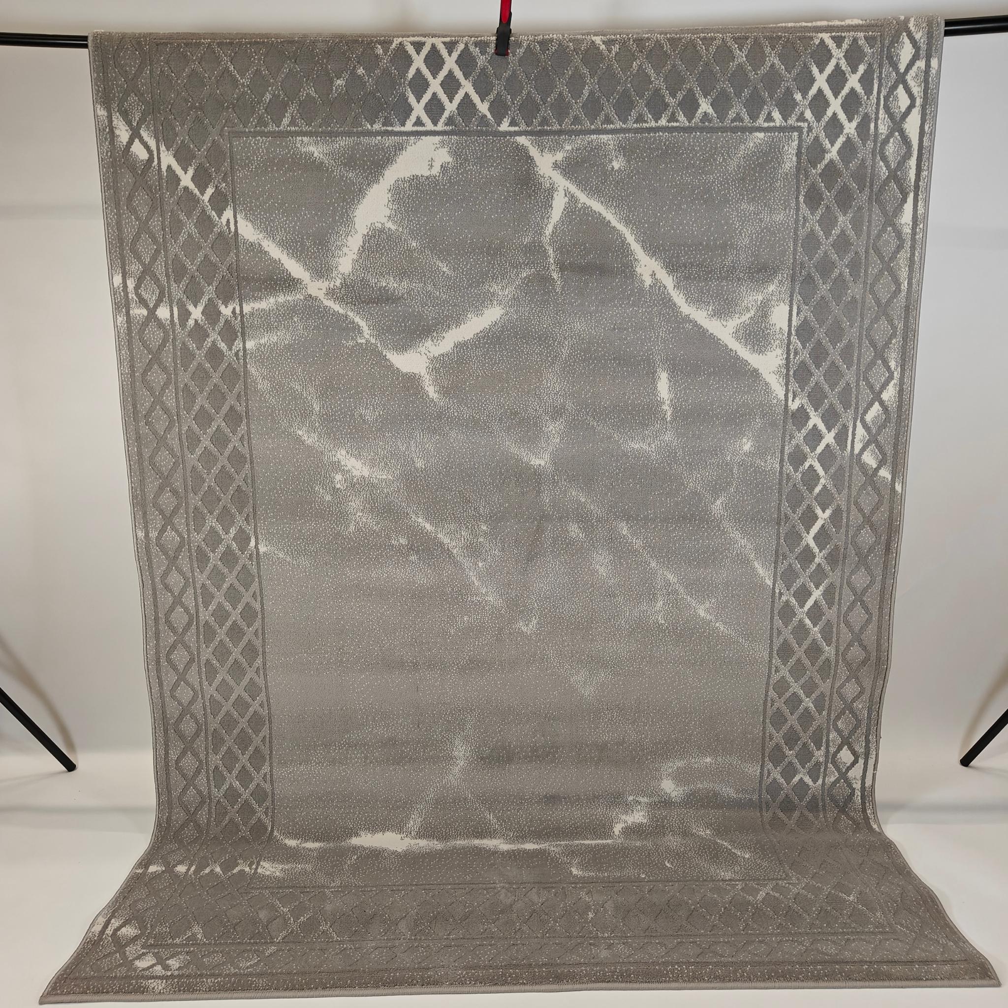 BRULI szary Lyhytnukkainen matto - harmaa